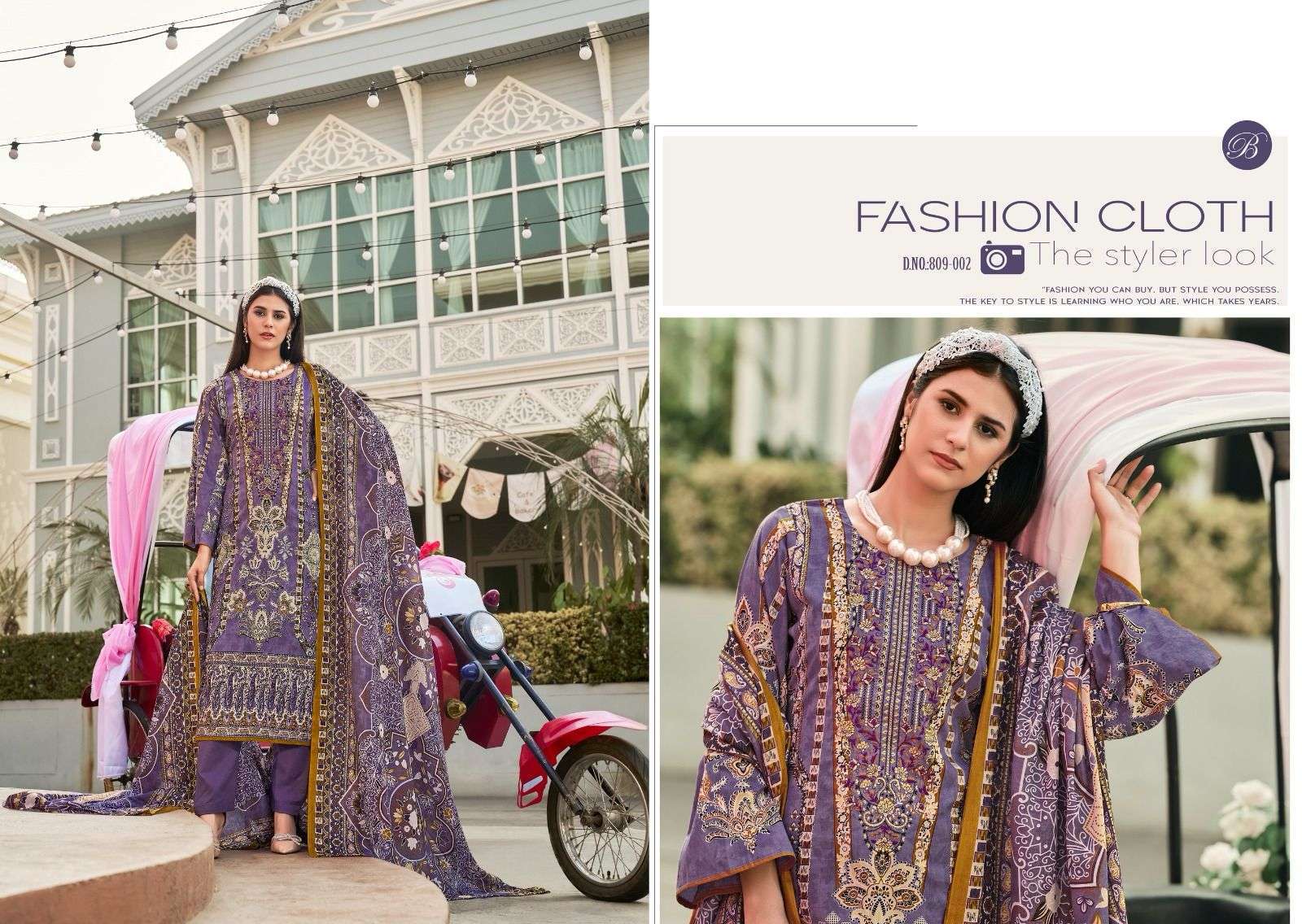 BELLIZA NAIRA VOL 98 PURE COTTON SUIT CATALOG EXPORTER 2025