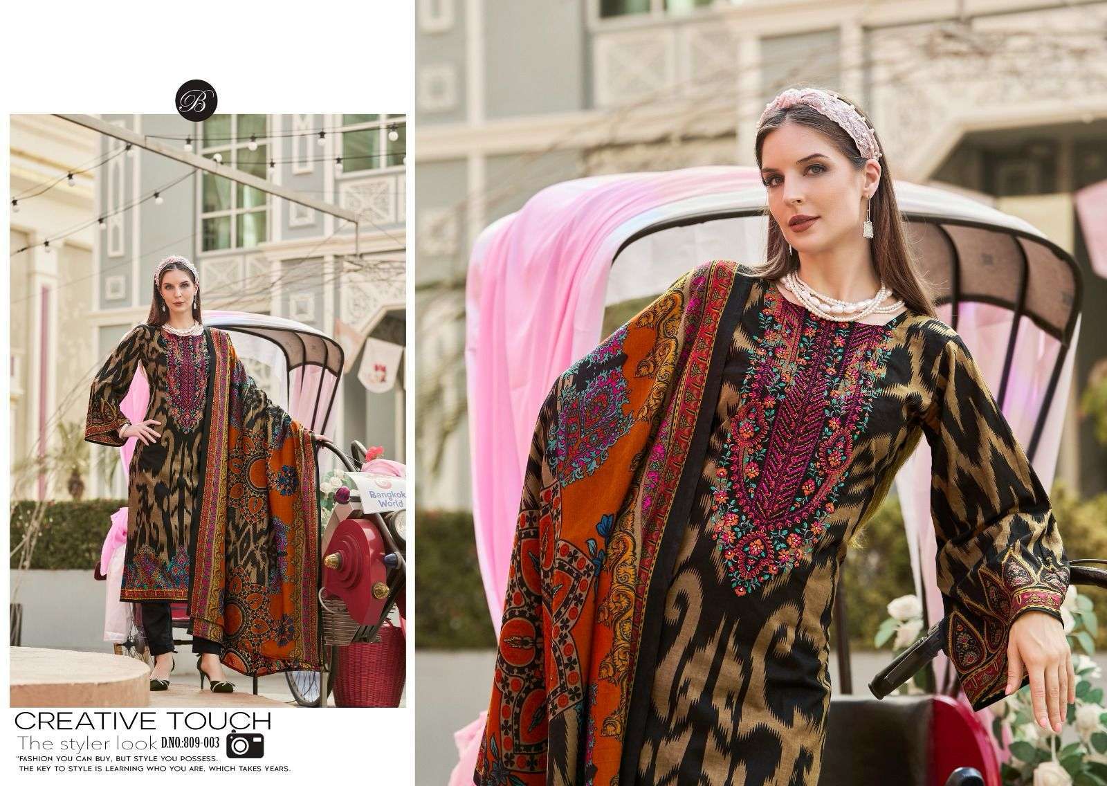 BELLIZA NAIRA VOL 98 PURE COTTON SUIT CATALOG EXPORTER 2025