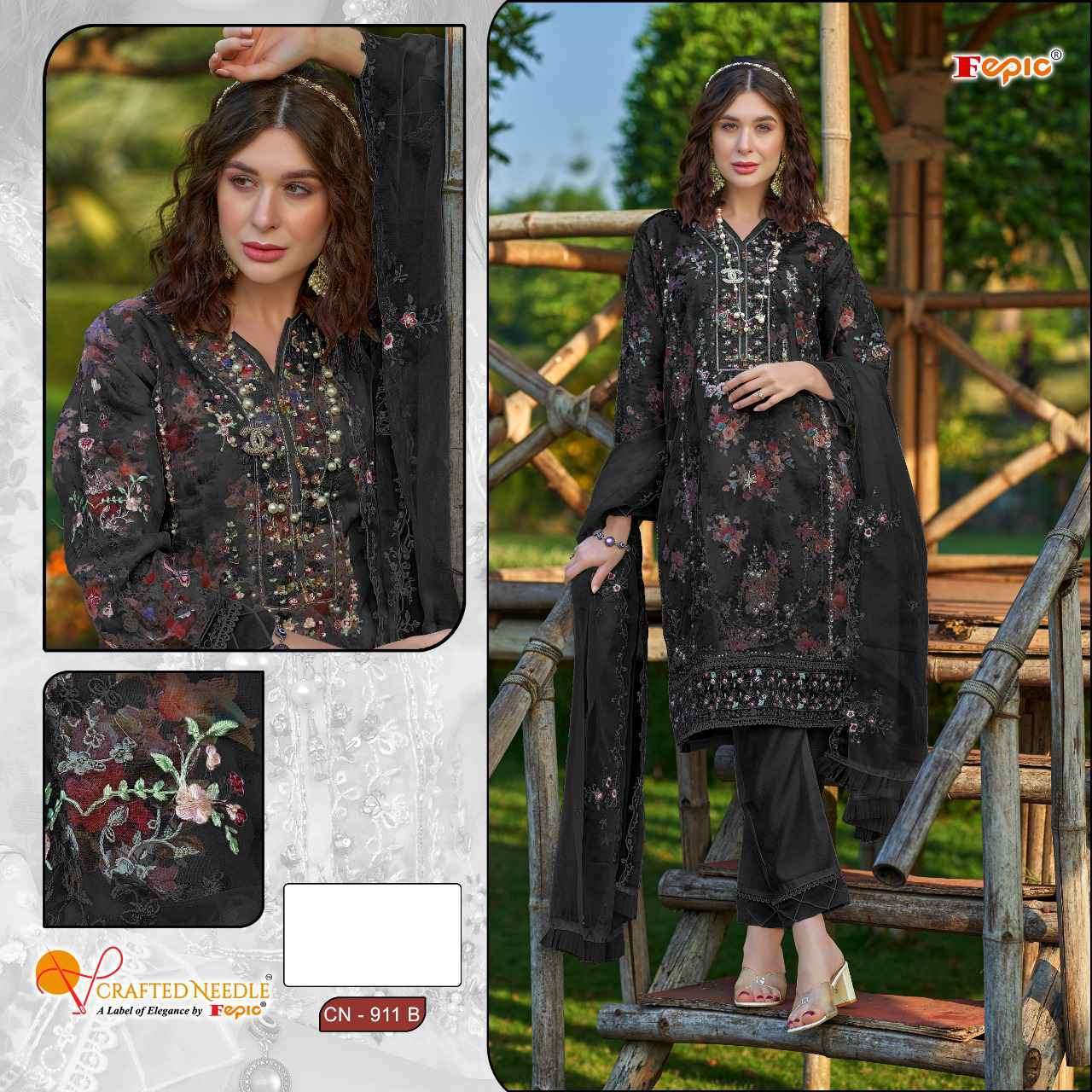 FEPIC CN 911 COLORS ORGANZA PAKISTANI READYMADE SUIT COLLECTION 2025
