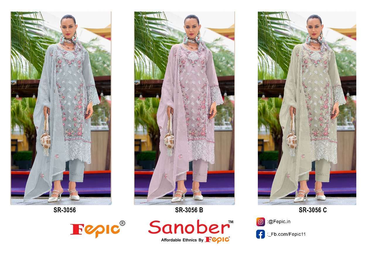 FEPIC SR 3056 COLORS PAKISTANI READYMADE 3 PIECE NEW COLLECTION BEST RATE