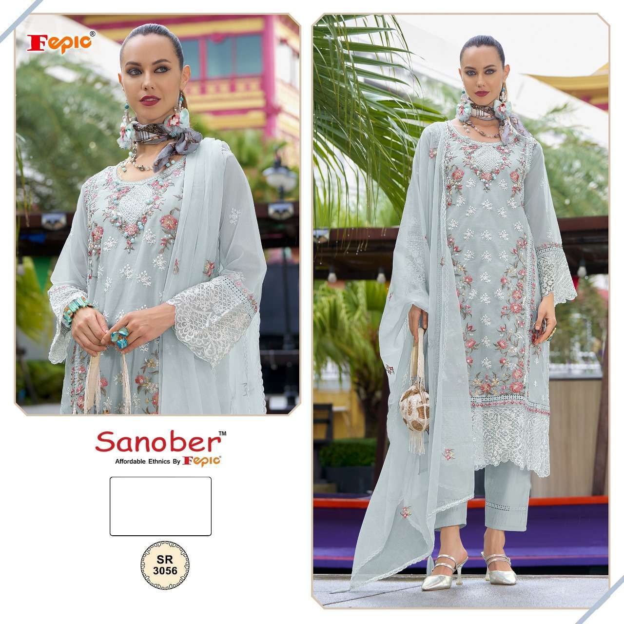 FEPIC SR 3056 COLORS PAKISTANI READYMADE 3 PIECE NEW COLLECTION BEST RATE