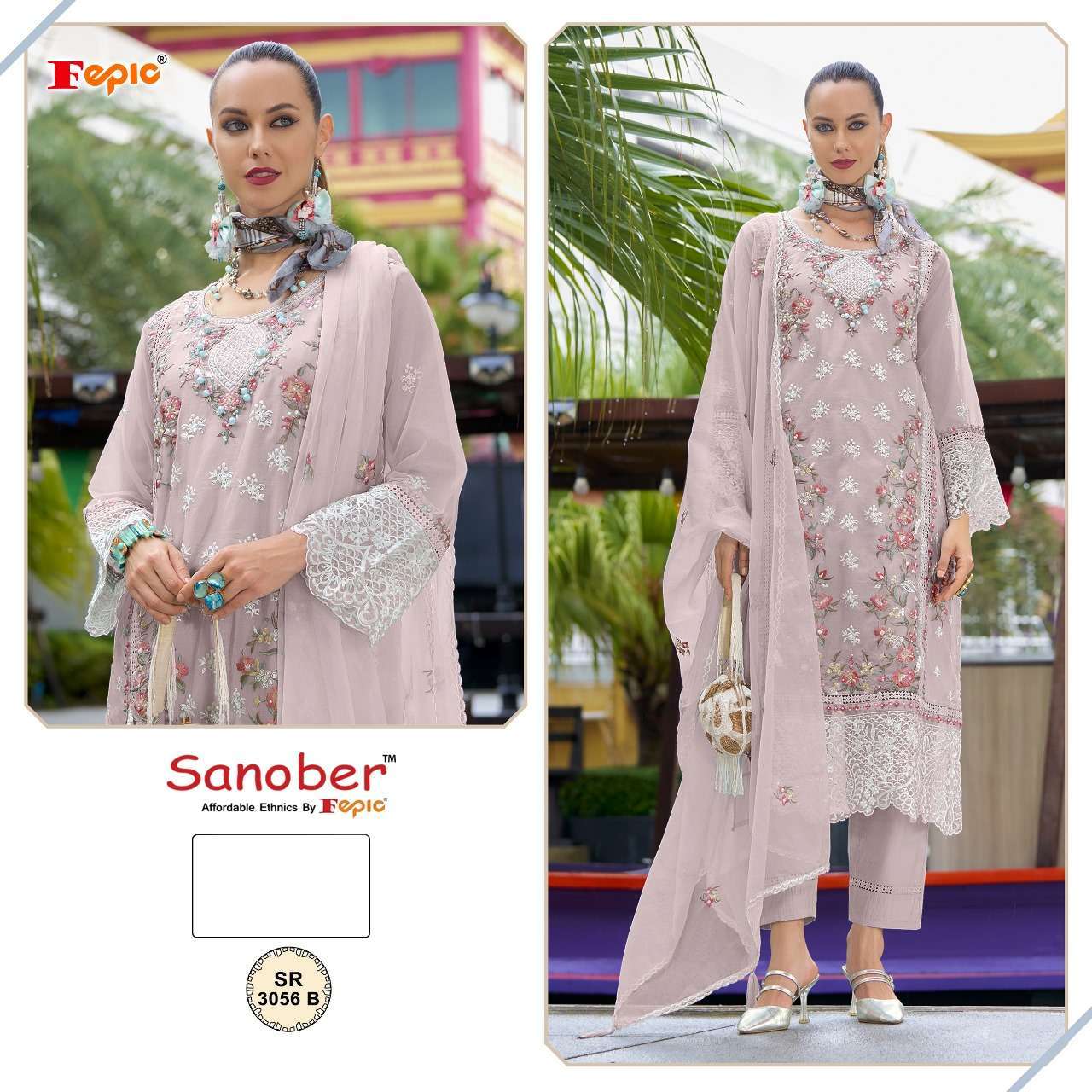 FEPIC SR 3056 COLORS PAKISTANI READYMADE 3 PIECE NEW COLLECTION BEST RATE