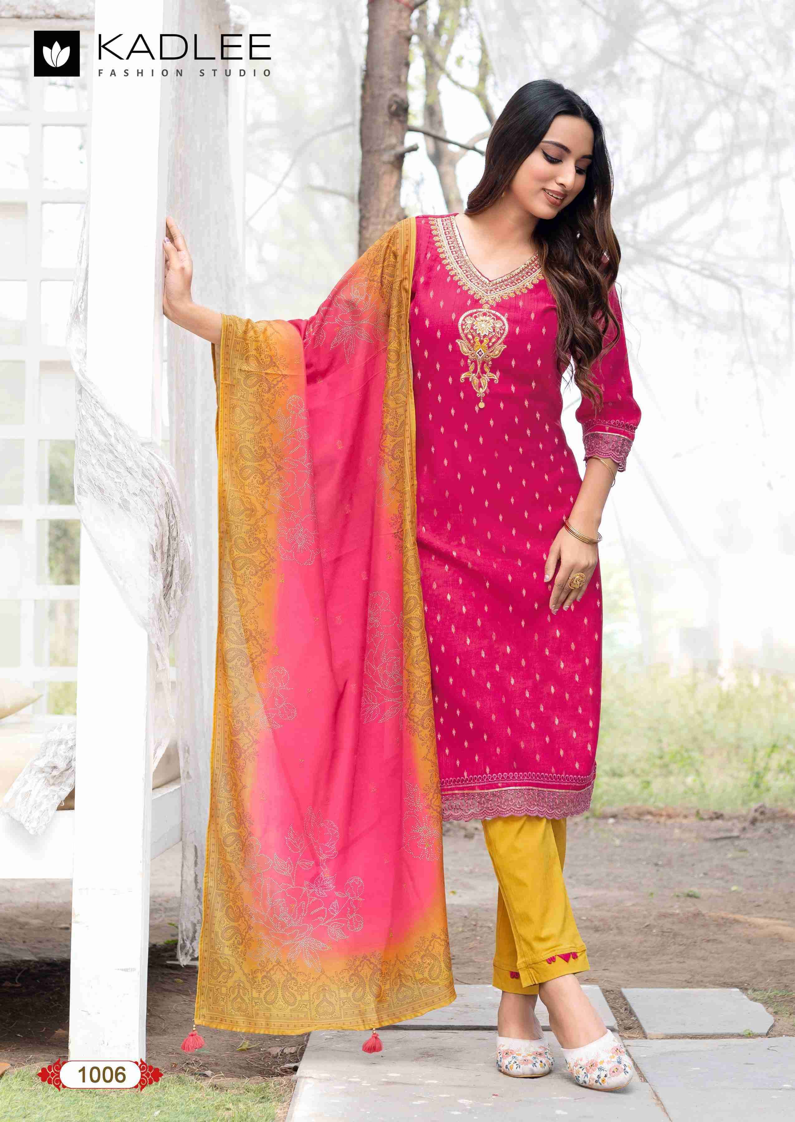 KADLEE DIVAINE READYMADE 3 PIECE PAIR LATEST CATALOGUE WHOLESALER 