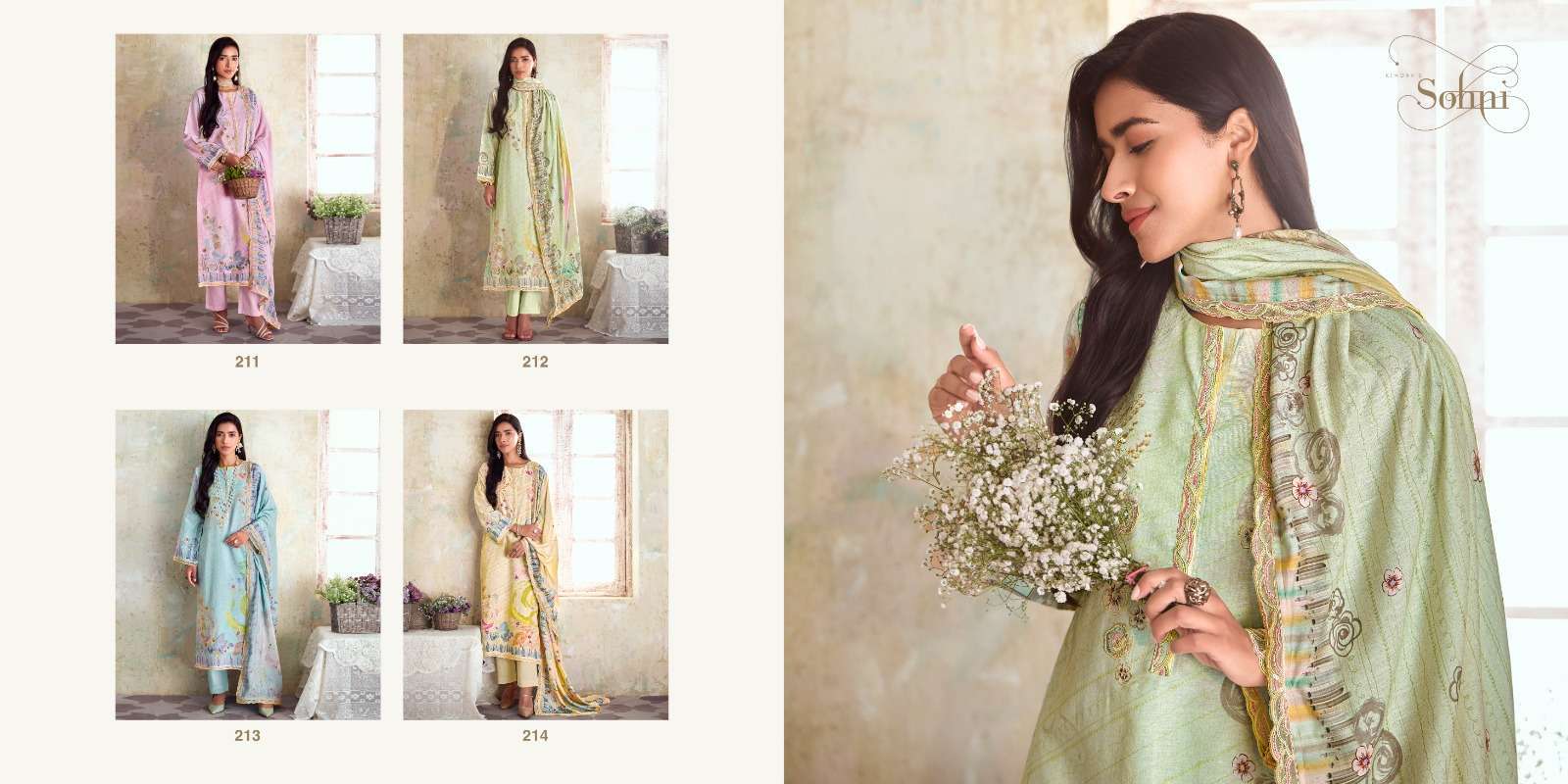 KIMORA SOHNI SPRING PURE LINEN SUIT CATALOG SUPPLIER 2025