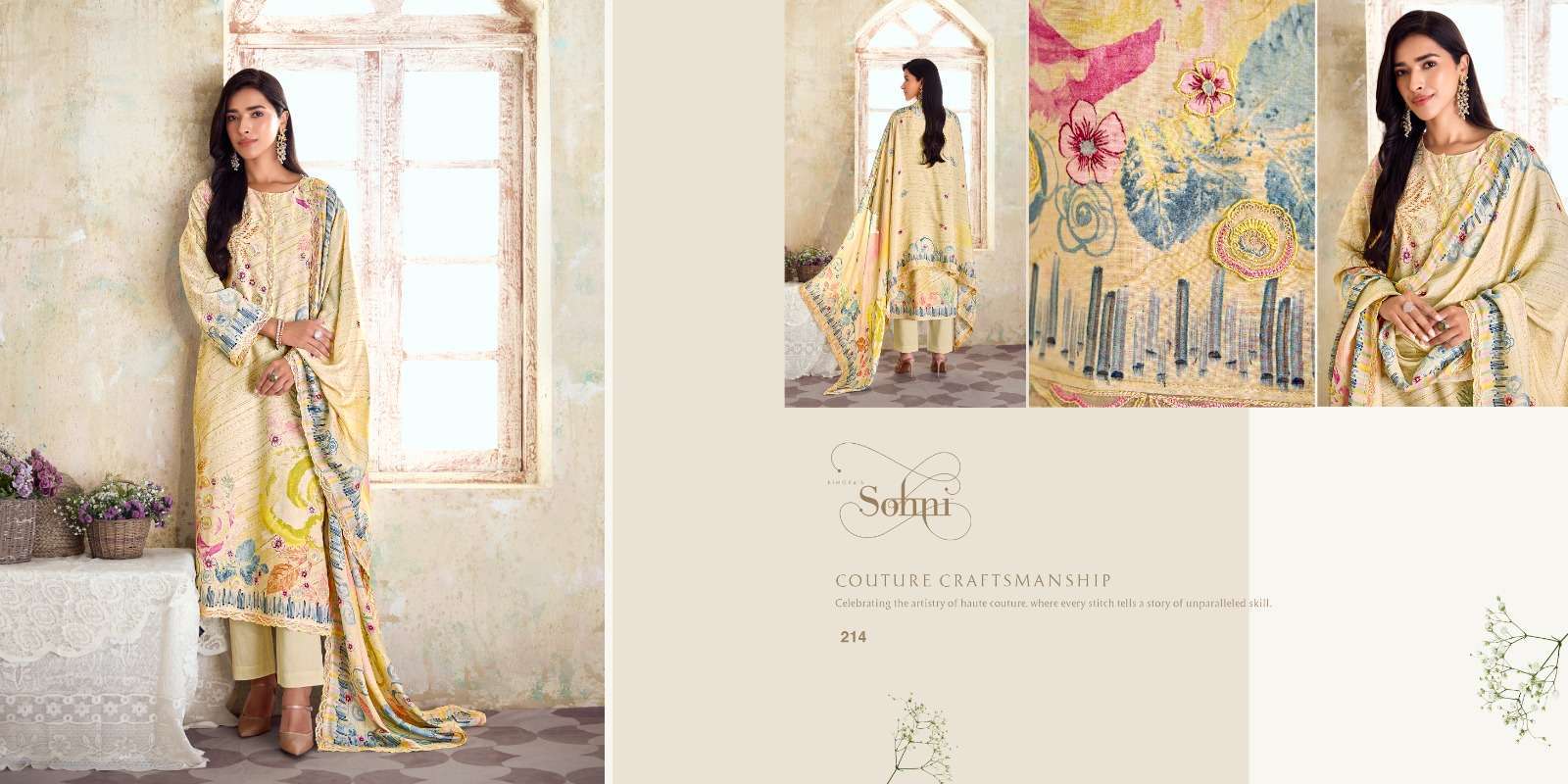 KIMORA SOHNI SPRING PURE LINEN SUIT CATALOG SUPPLIER 2025