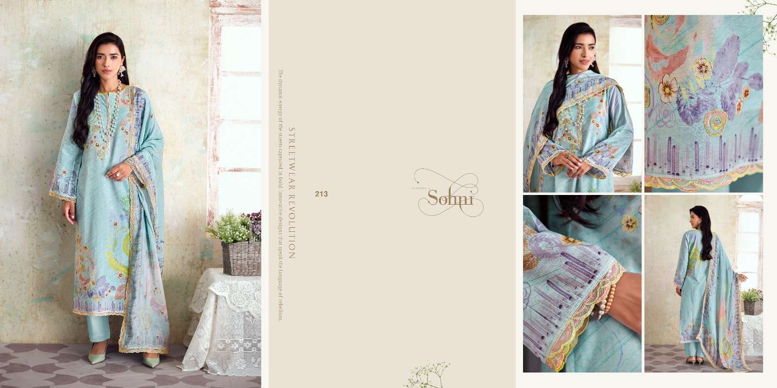 KIMORA SOHNI SPRING PURE LINEN SUIT CATALOG SUPPLIER 2025