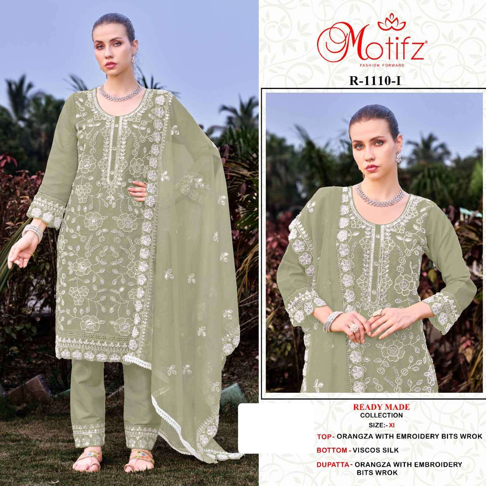 MOTIFZ R 1110 VOL 2 COLORS READYMADE PAKISTANI CATALOG SUIT DEALER