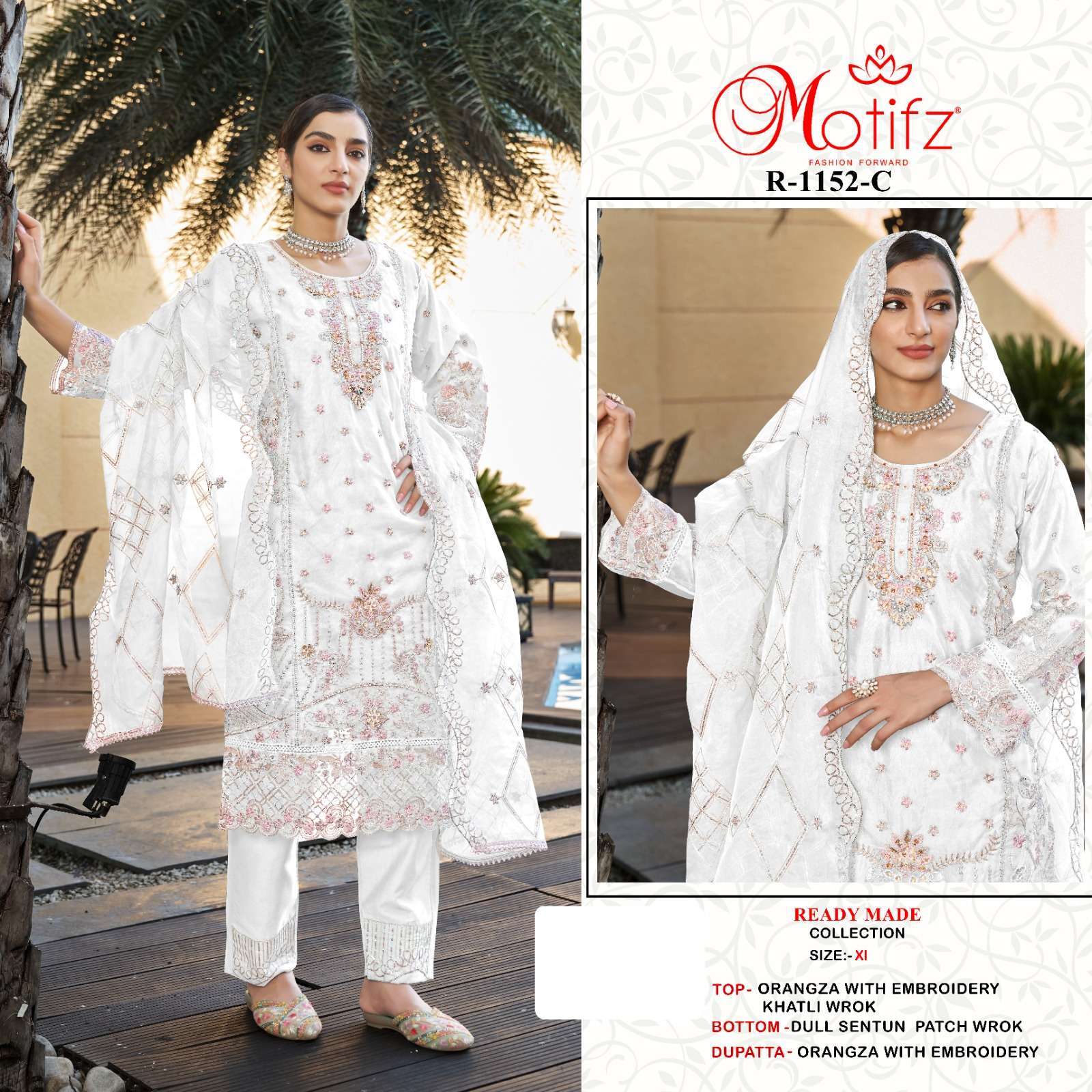 MOTIFZ R 1152 COLORS PAKISTANI READYMADE SUIT COLLECTION 2025