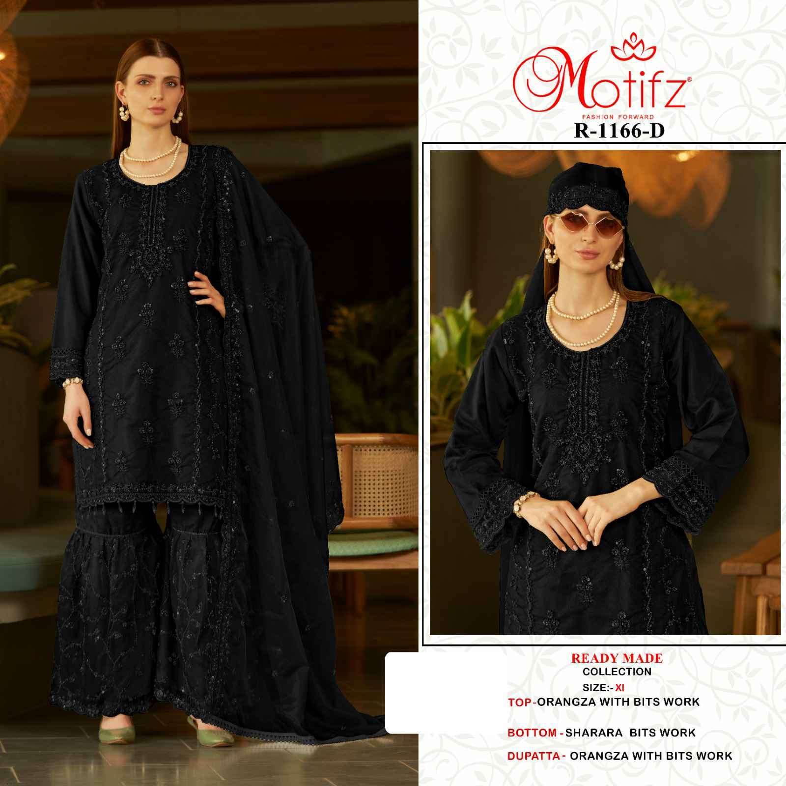 MOTIFZ R 1166 COLORS DESIGNER SHARARA DRESS PAKISTANI CONCEPT COLLECTION BEST RATE DEALER 2025