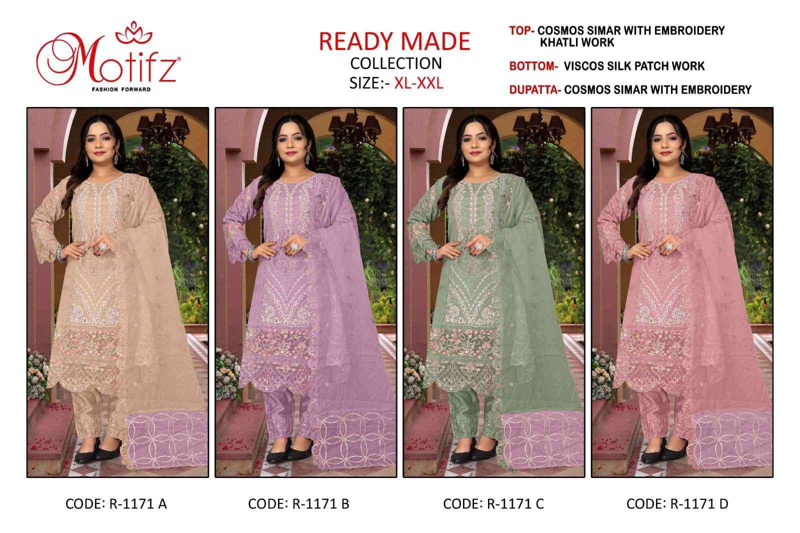 MOTIFZ R 1171 COLORS PARTYWEAR STYLE DRESS PAKISTANI DESIGN 2025