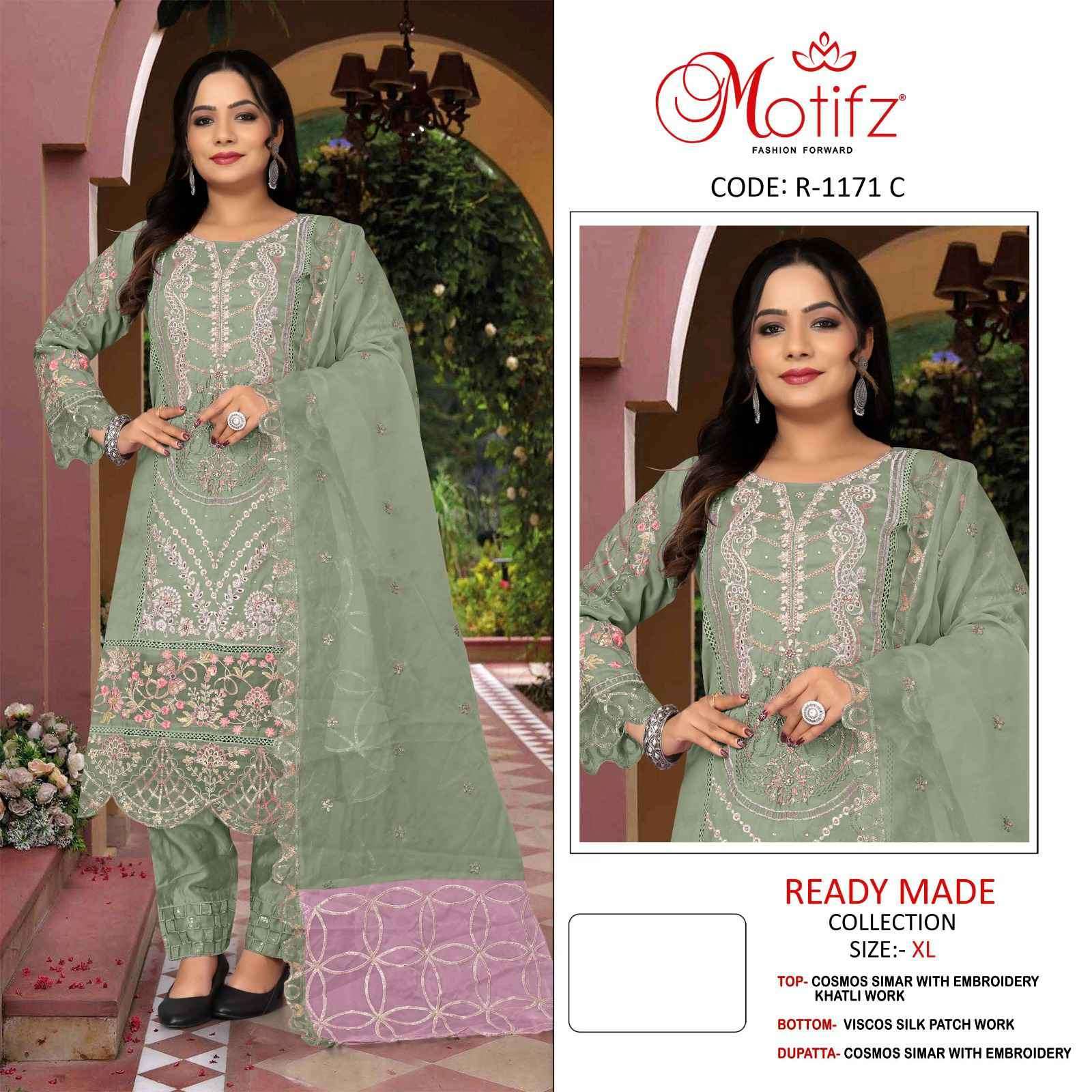 MOTIFZ R 1171 COLORS PARTYWEAR STYLE DRESS PAKISTANI DESIGN 2025