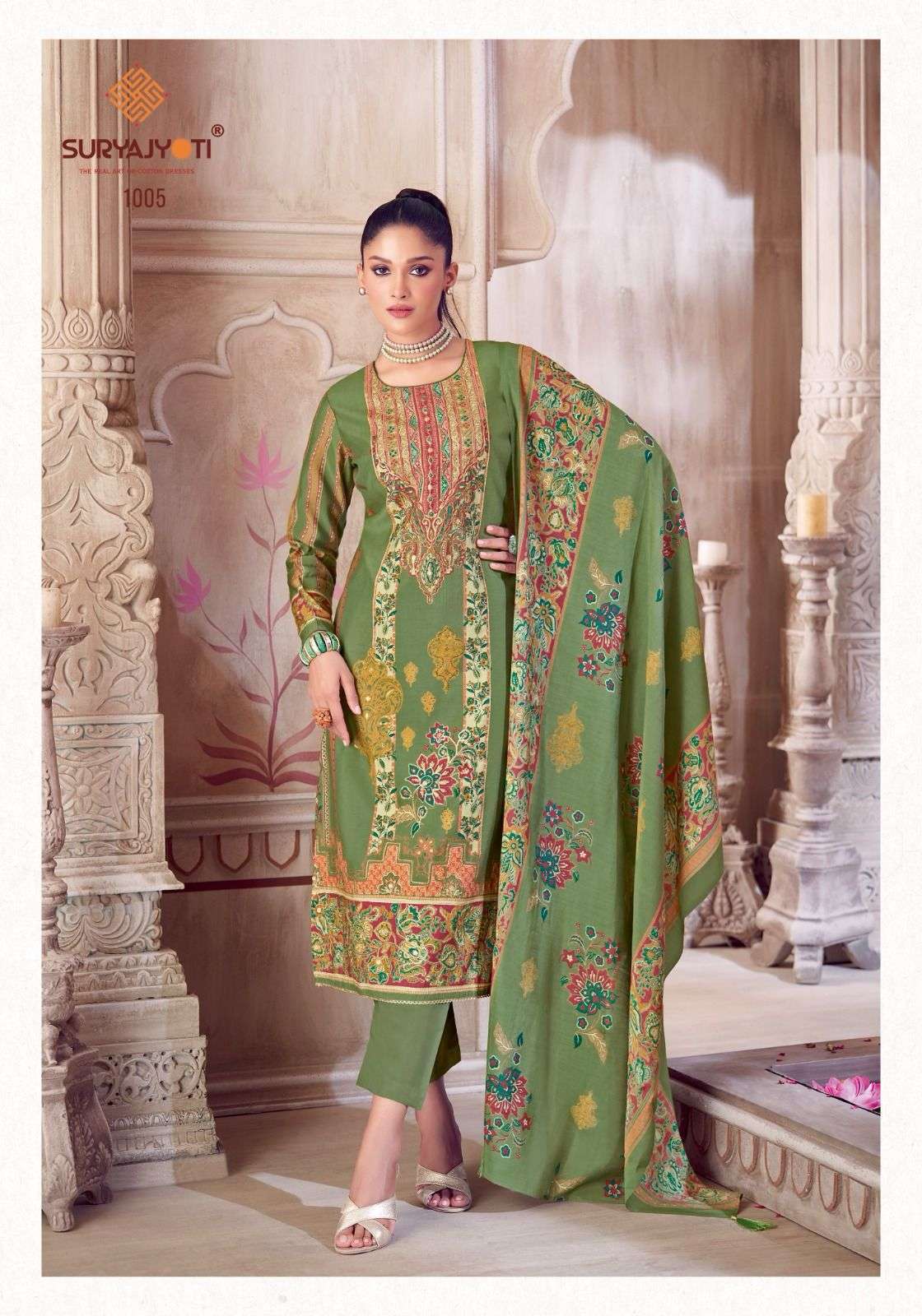 SURYAJYOTI KIMORA VOL 1 FANCY WEAR MODAL SUIT CATALOG WHOLESALER 