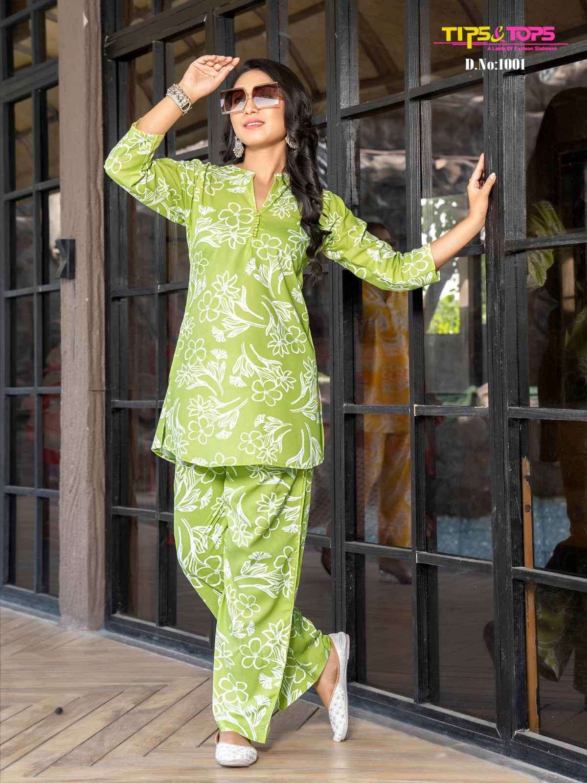 TIPS AND TOPS FASHION BEATS VOL 9 HEAVY RAYON PRINTED CORD SET COLLECTION 2025