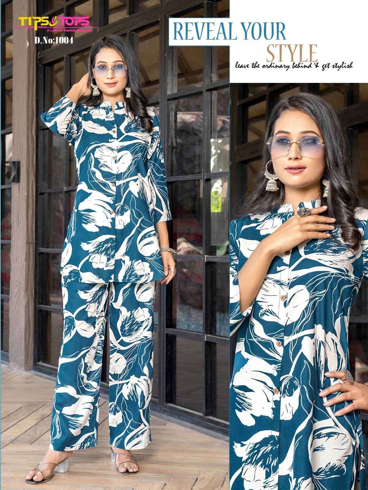TIPS AND TOPS FASHION BEATS VOL 9 HEAVY RAYON PRINTED CORD SET COLLECTION 2025