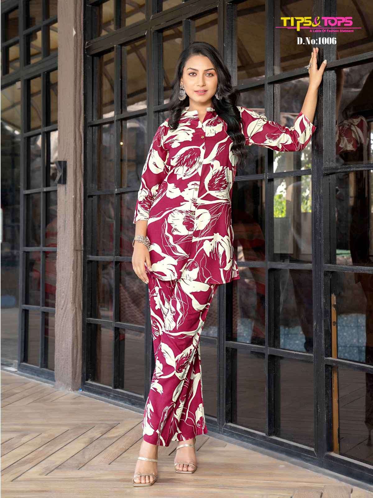 TIPS AND TOPS FASHION BEATS VOL 9 HEAVY RAYON PRINTED CORD SET COLLECTION 2025