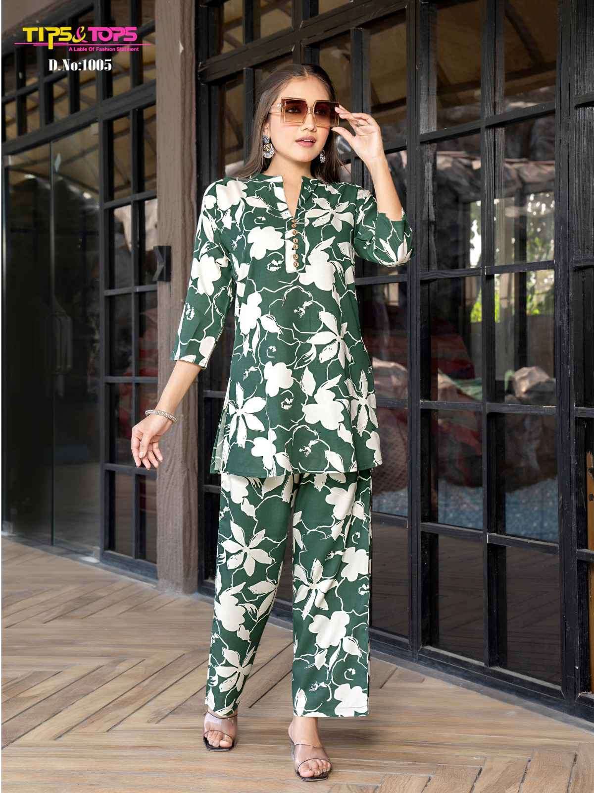 TIPS AND TOPS FASHION BEATS VOL 9 HEAVY RAYON PRINTED CORD SET COLLECTION 2025