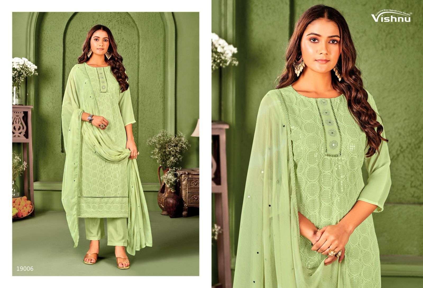 VISHNU ZULFAT VOL 6 GEORGETTE DRESS CATALOG SUPPLIER 2025