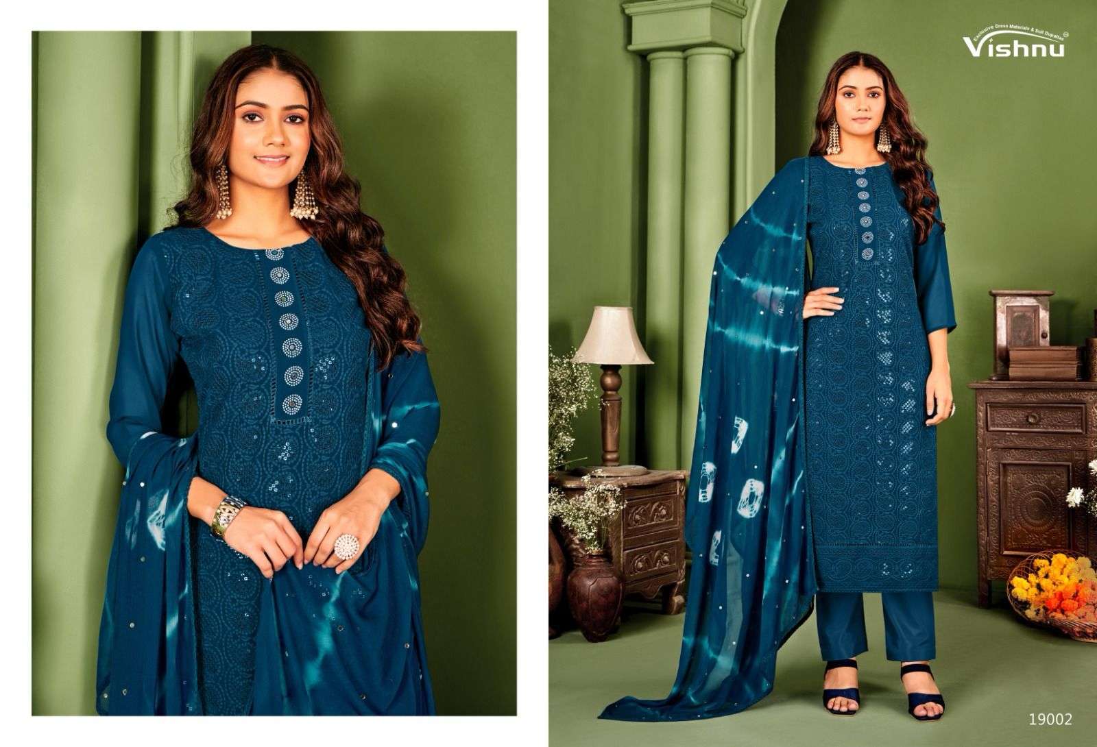 VISHNU ZULFAT VOL 6 GEORGETTE DRESS CATALOG SUPPLIER 2025