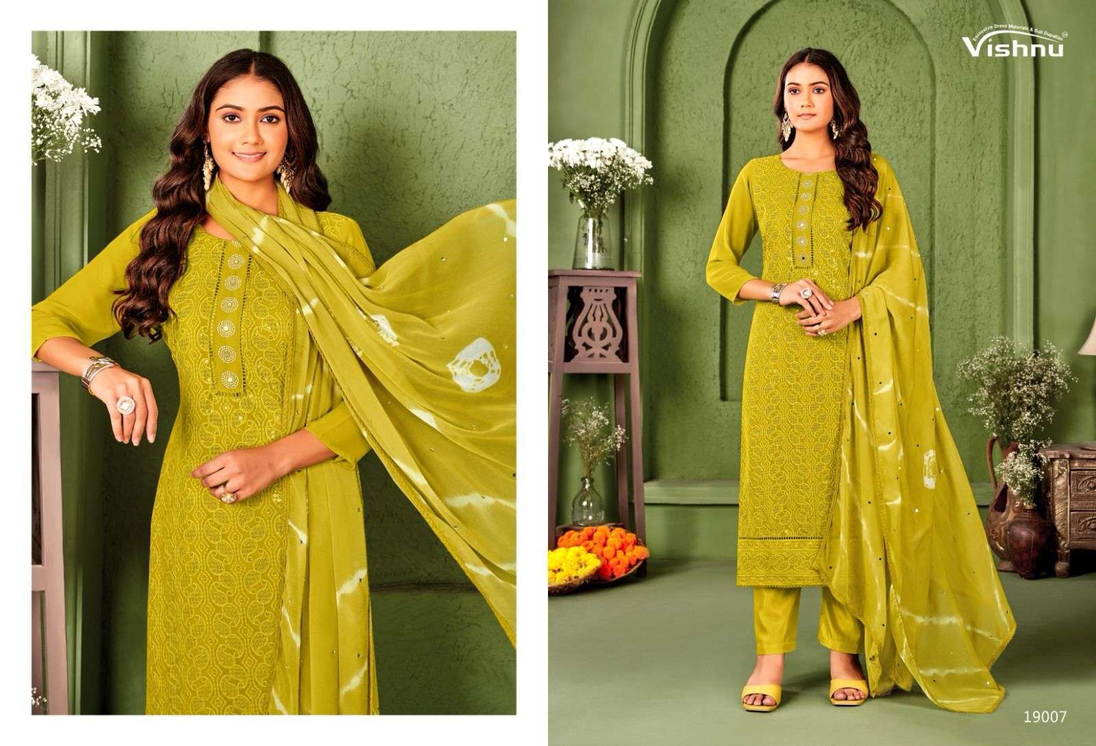 VISHNU ZULFAT VOL 6 GEORGETTE DRESS CATALOG SUPPLIER 2025