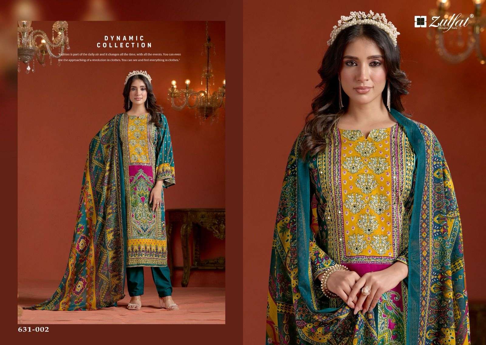 ZULFAT RAABTA VOL 5 PURE JAM COTTON SALWER SUIT CATALOGUE BEST RATE 
