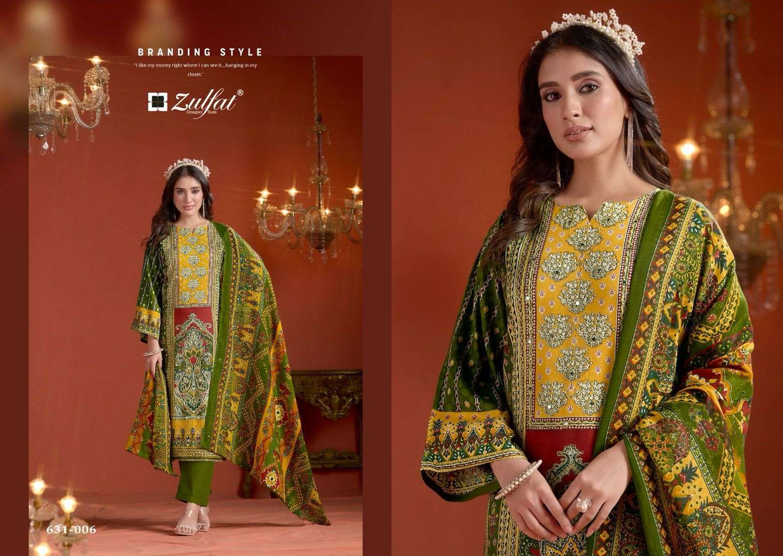 ZULFAT RAABTA VOL 5 PURE JAM COTTON SALWER SUIT CATALOGUE BEST RATE 