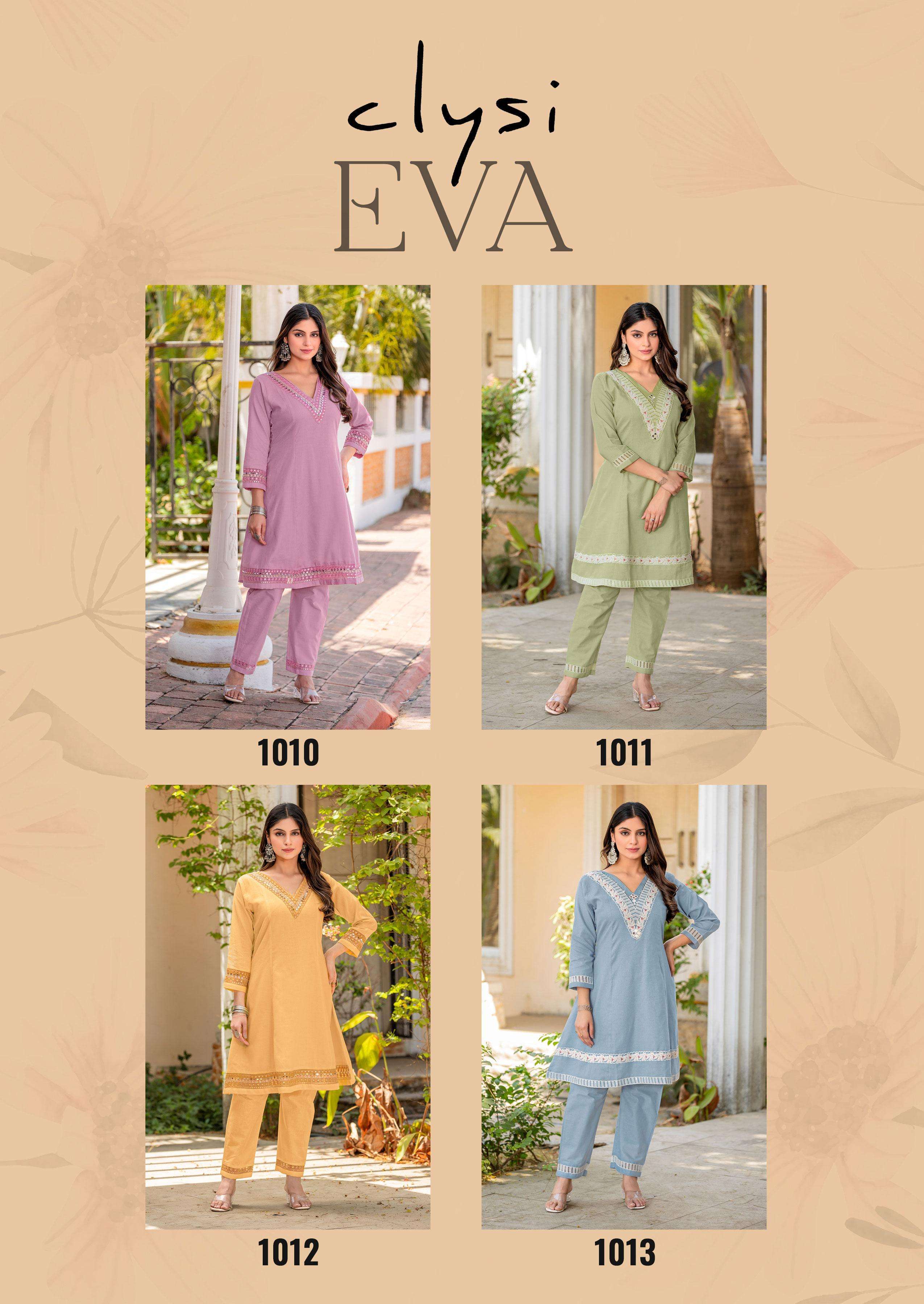 CLYSI EVA STYLISH CORD STYLE TOP BOTTM SET COLLECTION BEST RATE 