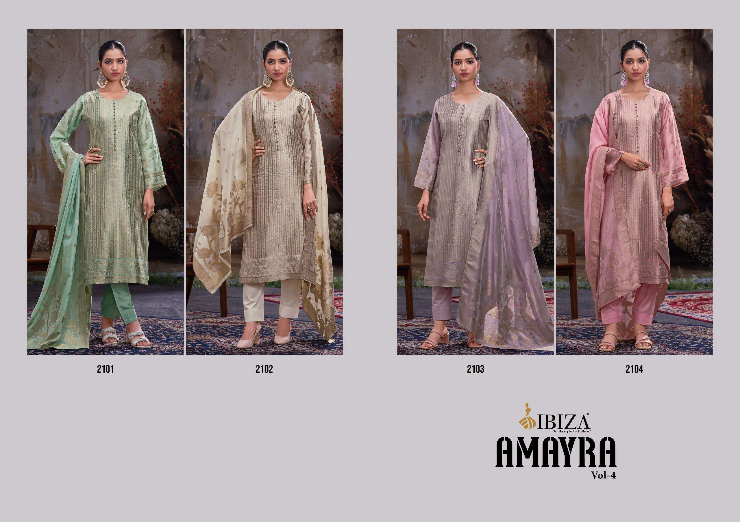 IBIZA AMAYRA VOL 4 BANGLORY SILK SUIT CATALOG BEST RATE DEALER 2025