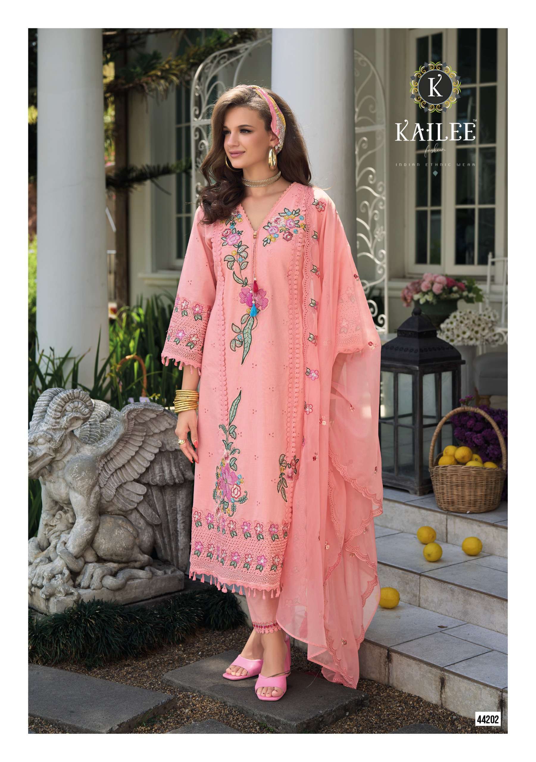 KAILEE SAFARNAMA VOL 6 BY KALKI TRENDZ LATEST DESIGNER KURTI PANT WITH DUPATTA CATALOGUE 