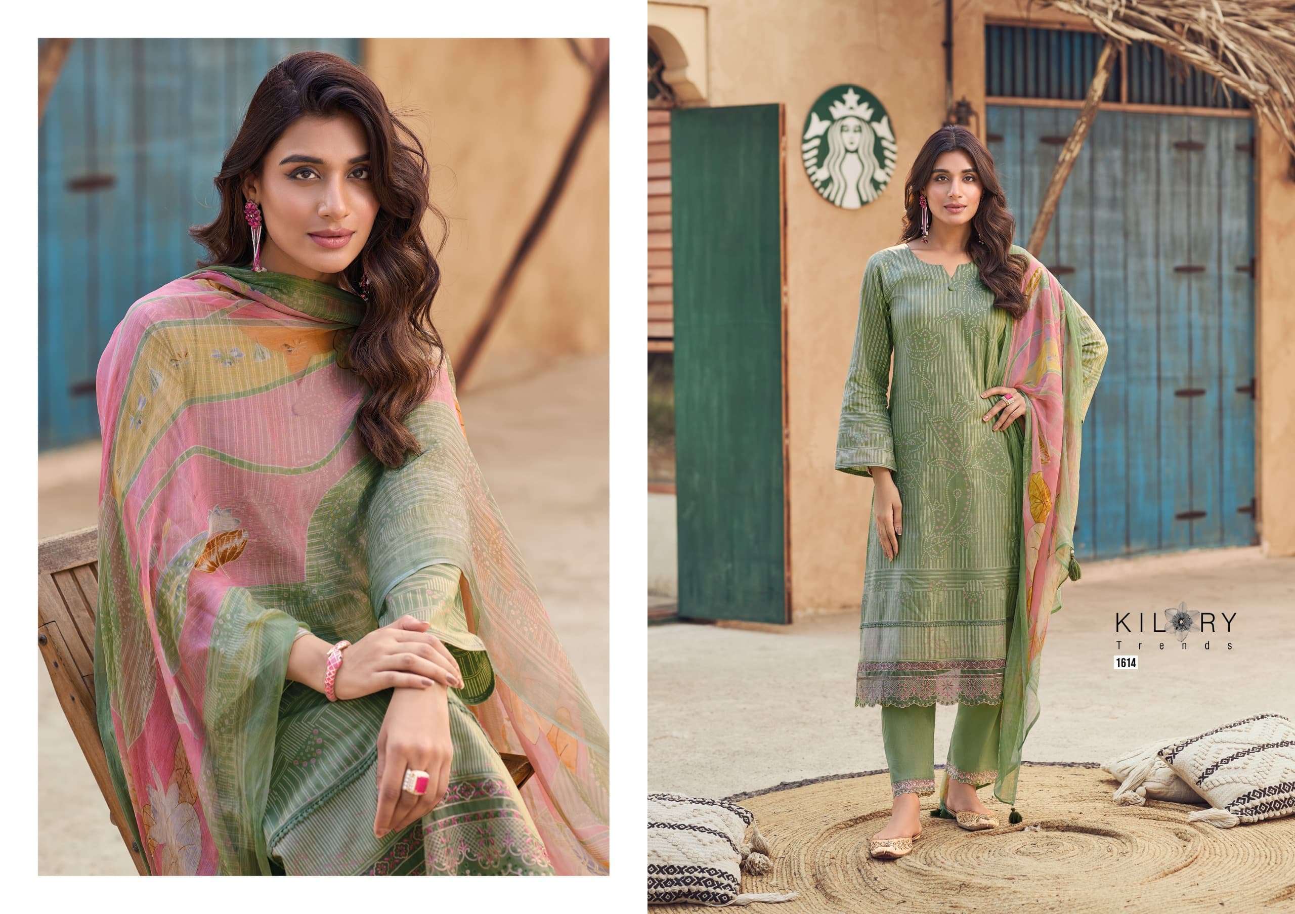 KILORY LAKHSHITA PURE LAWN COTTON DESIGNER SUIT CATALOG EXPORTER 2025