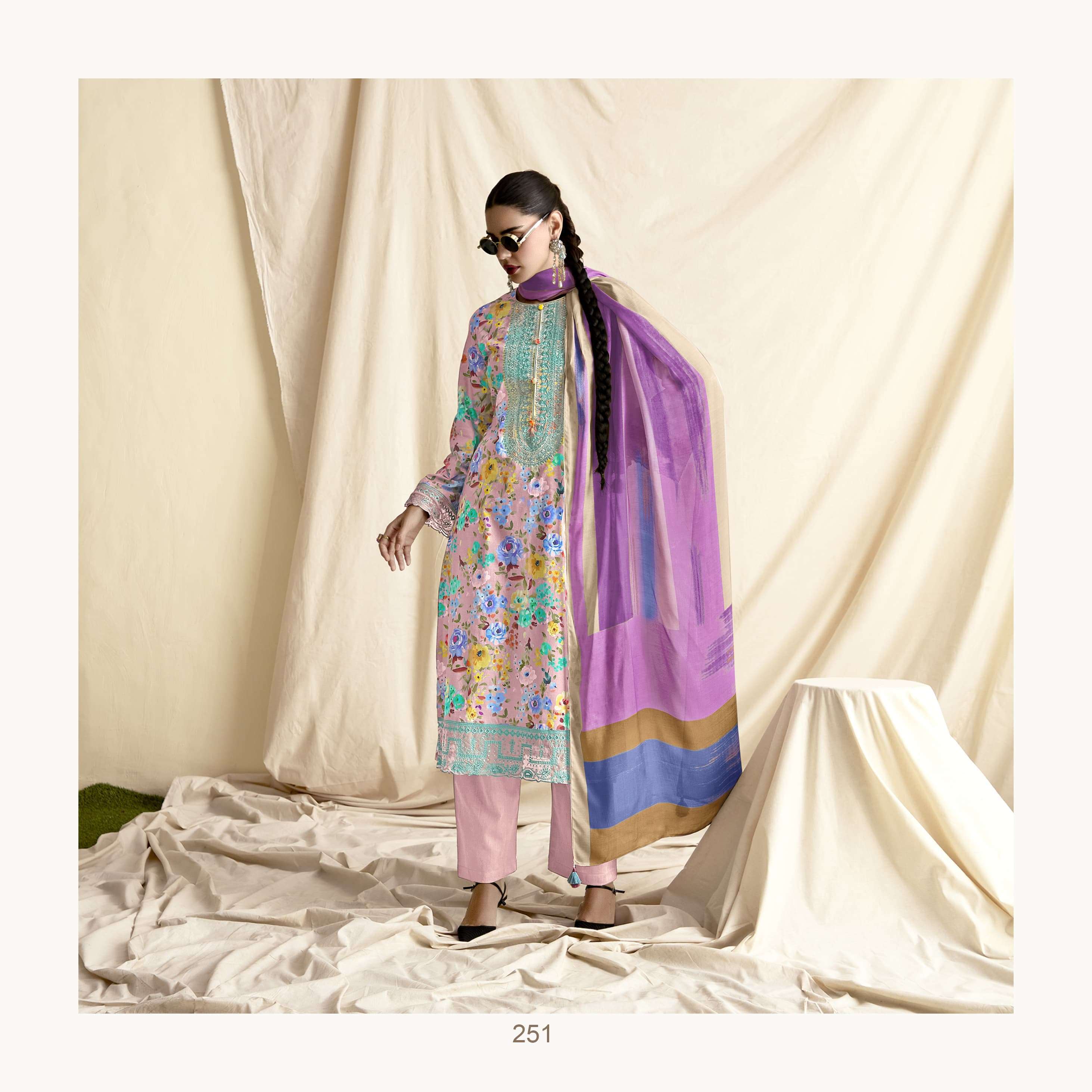 KIMORA SOHNI CANVAS HIT DESIGN LADIES SUIT CATALOG BEST RATE 