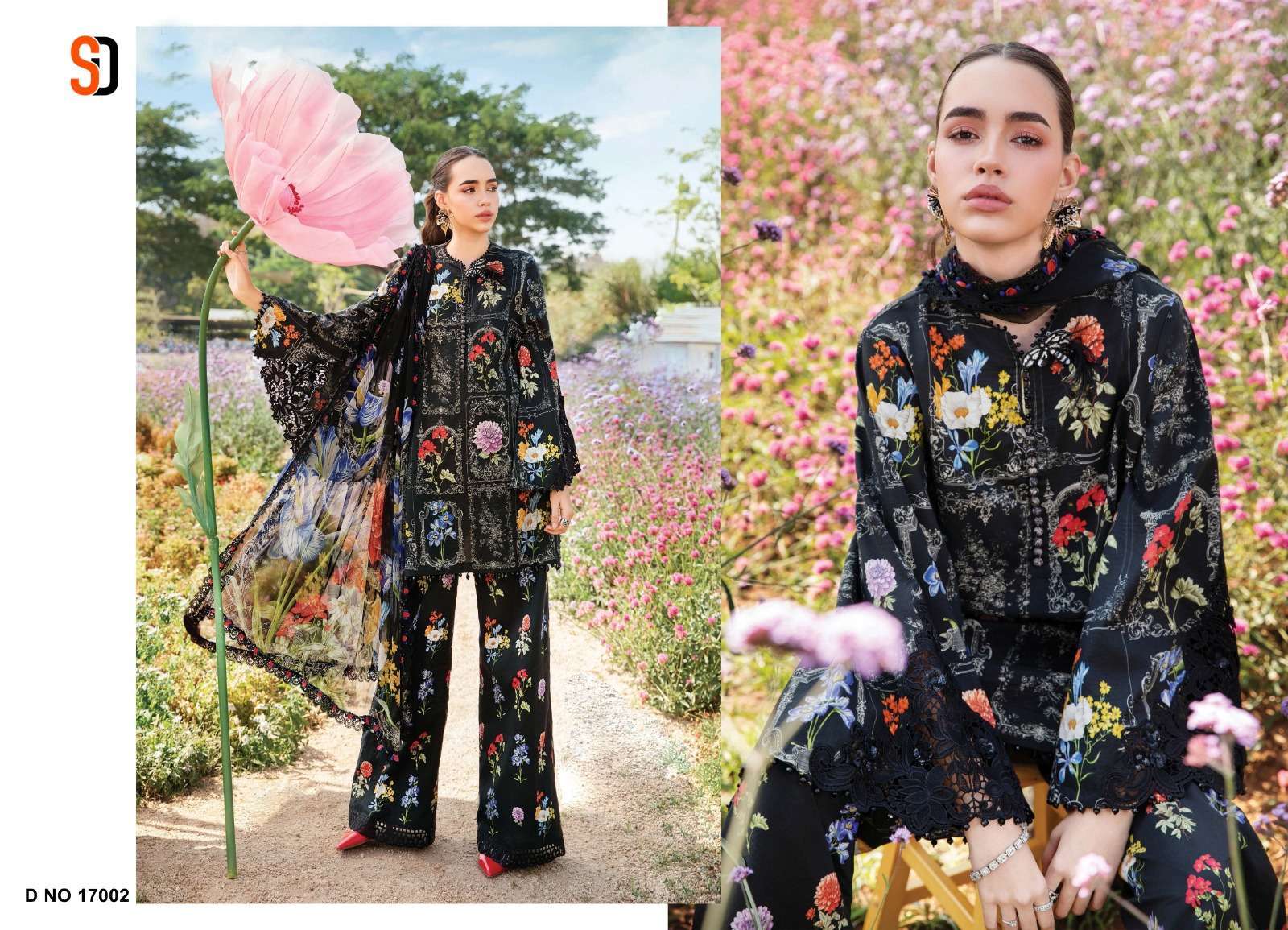SHRADDHA MPRINT VOL 17 PATCH WORK PAKISTANI SUIT CATALOG DEALER 2025