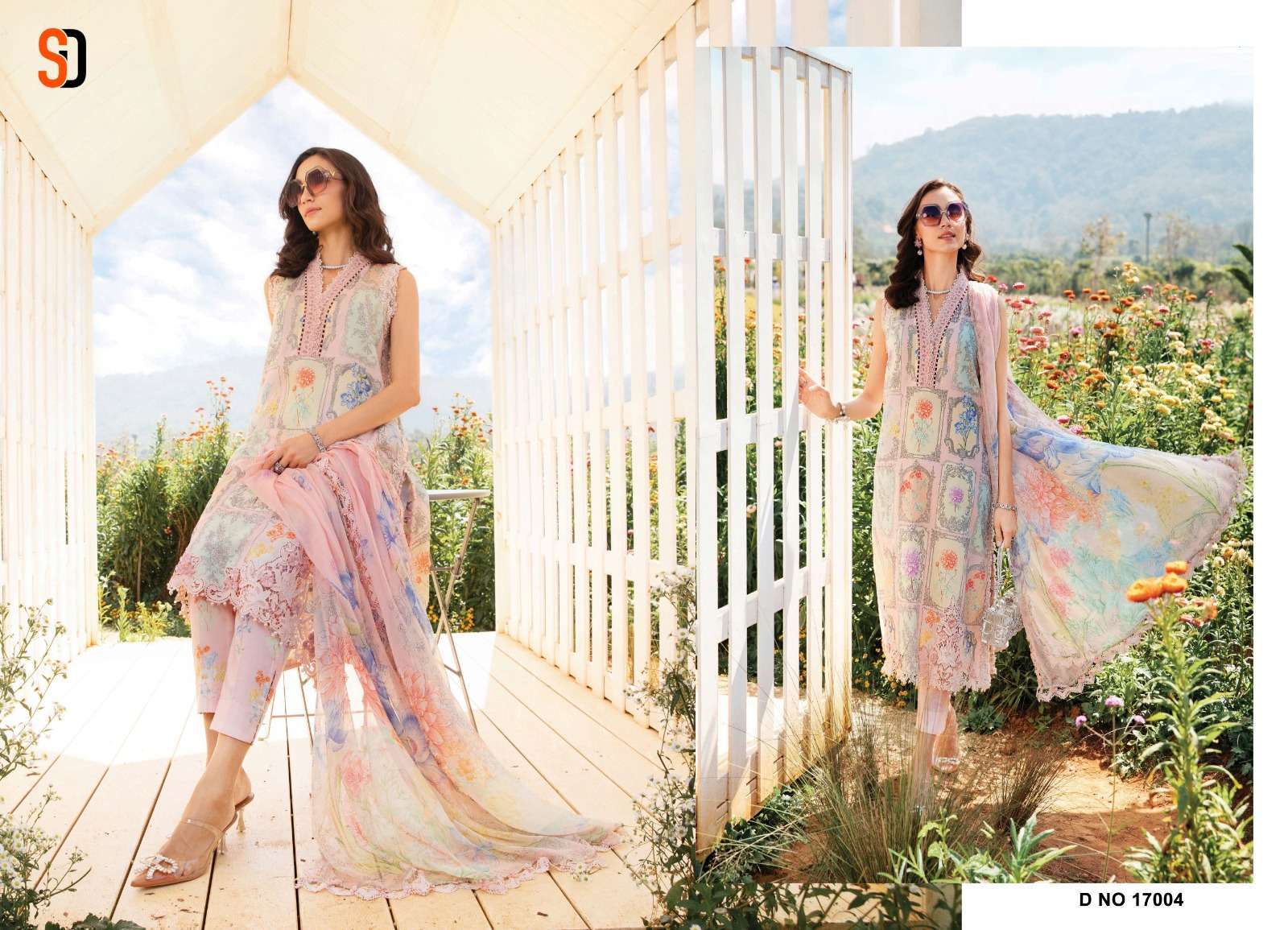 SHRADDHA MPRINT VOL 17 PATCH WORK PAKISTANI SUIT CATALOG DEALER 2025