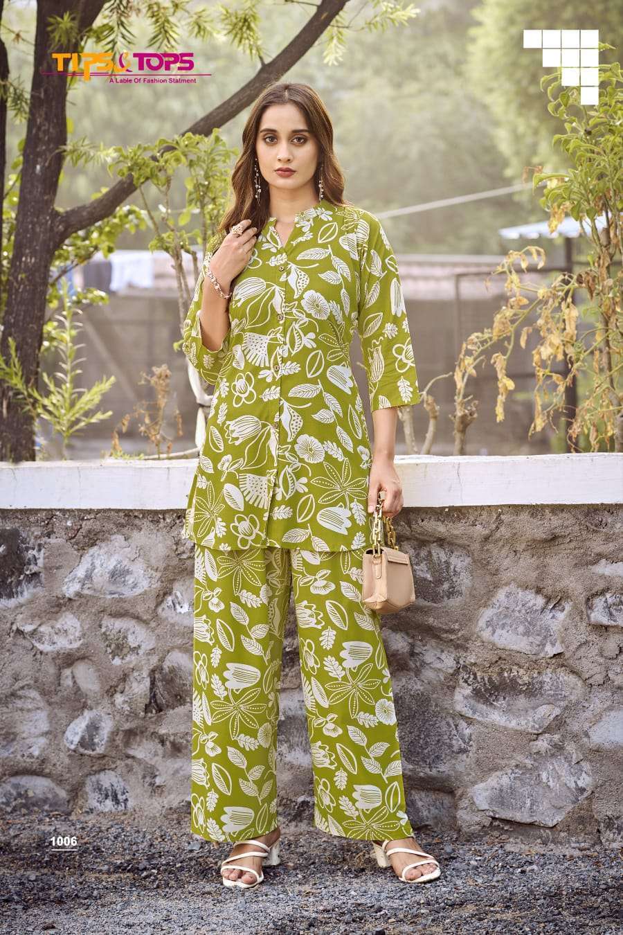 TIPS AND TOPS FASHION BEATS VOL 10 PRINTED RAYON CORD SET CATALOG DEALER