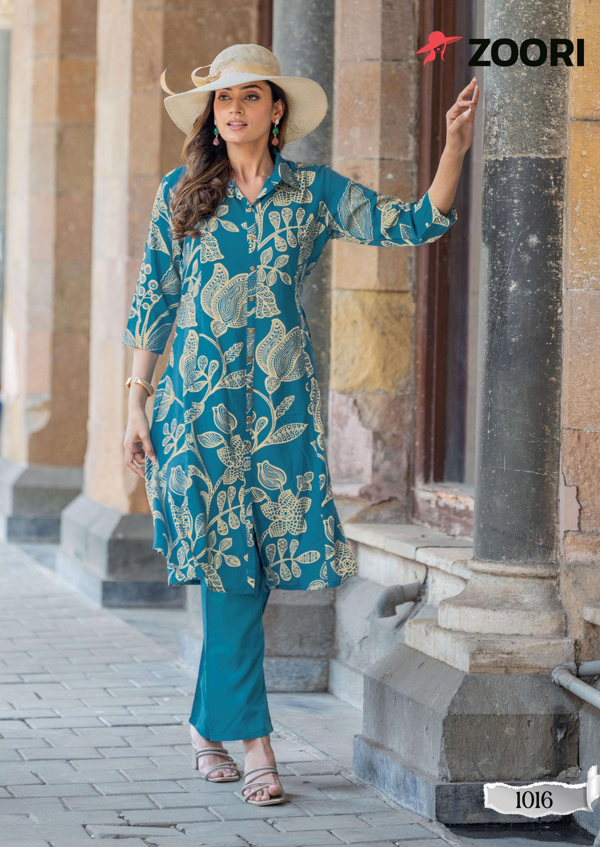 ZOORI ALEXA VOL 3 RAYON PRINTED CORD SET CATALOG WHOLESALE PRICE 