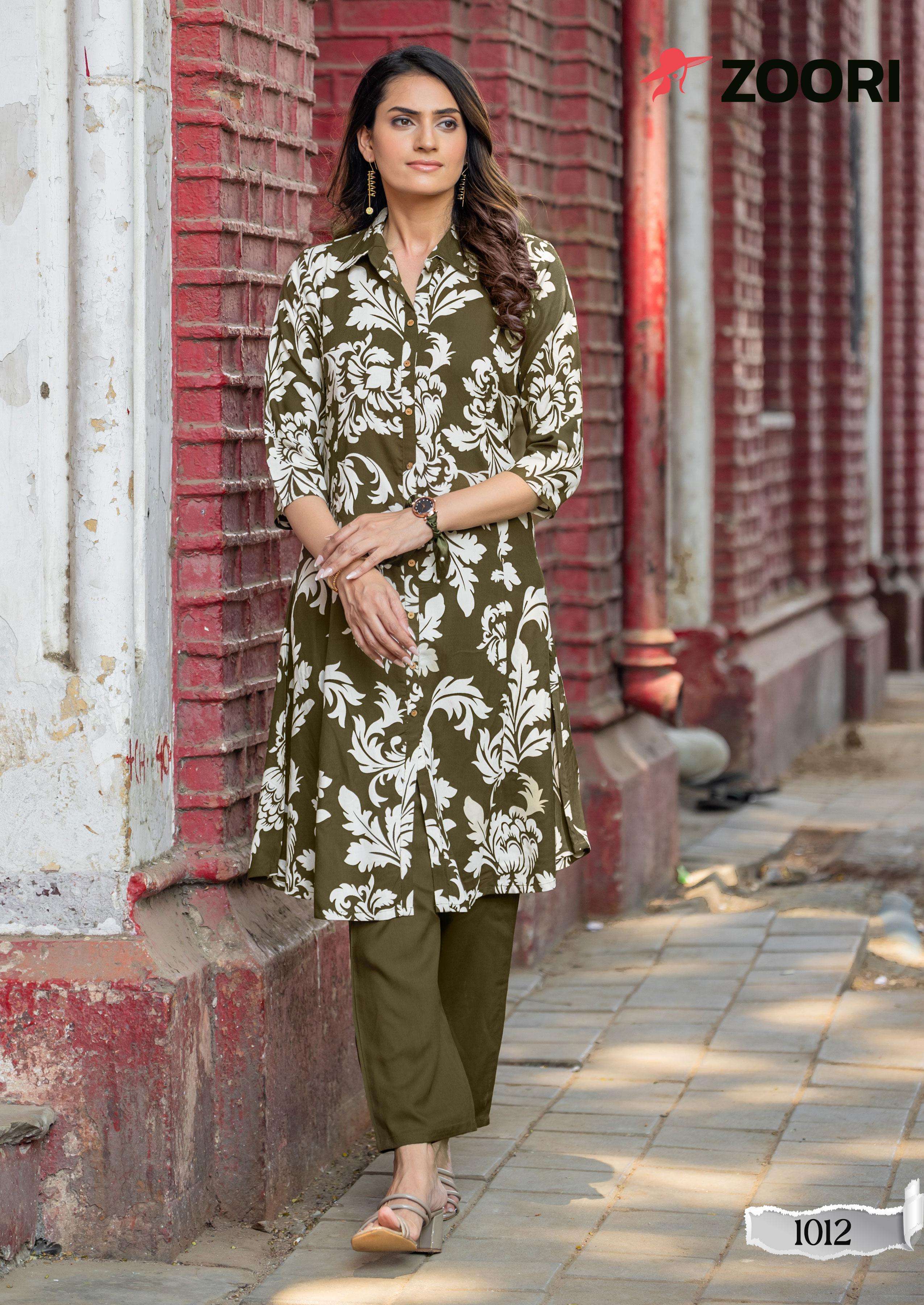ZOORI ALEXA VOL 3 RAYON PRINTED CORD SET CATALOG WHOLESALE PRICE 
