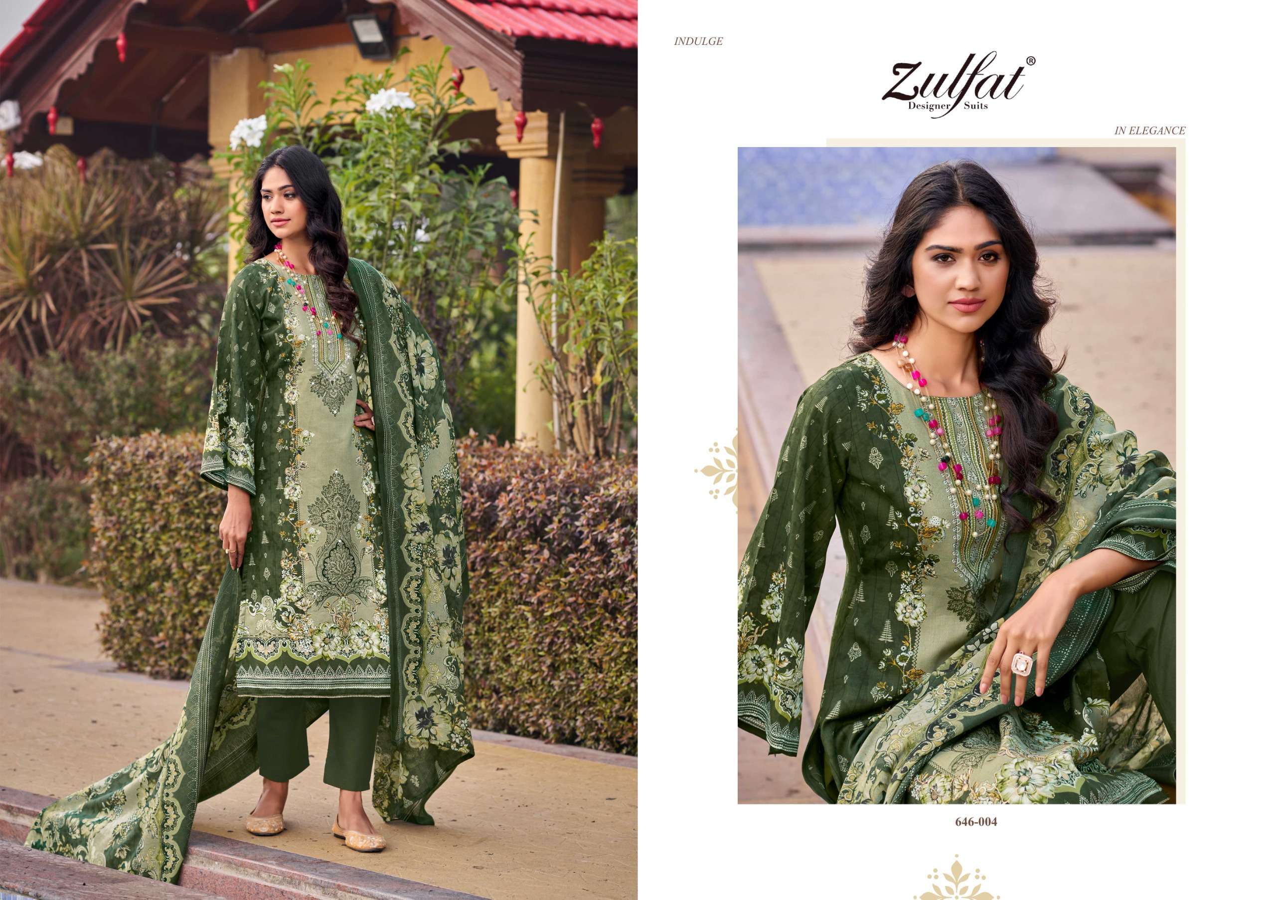 ZULFAT RAABTA VOL 6 PURE JAM COTTON SALWER SUIT CATALOGUE BEST RATE 