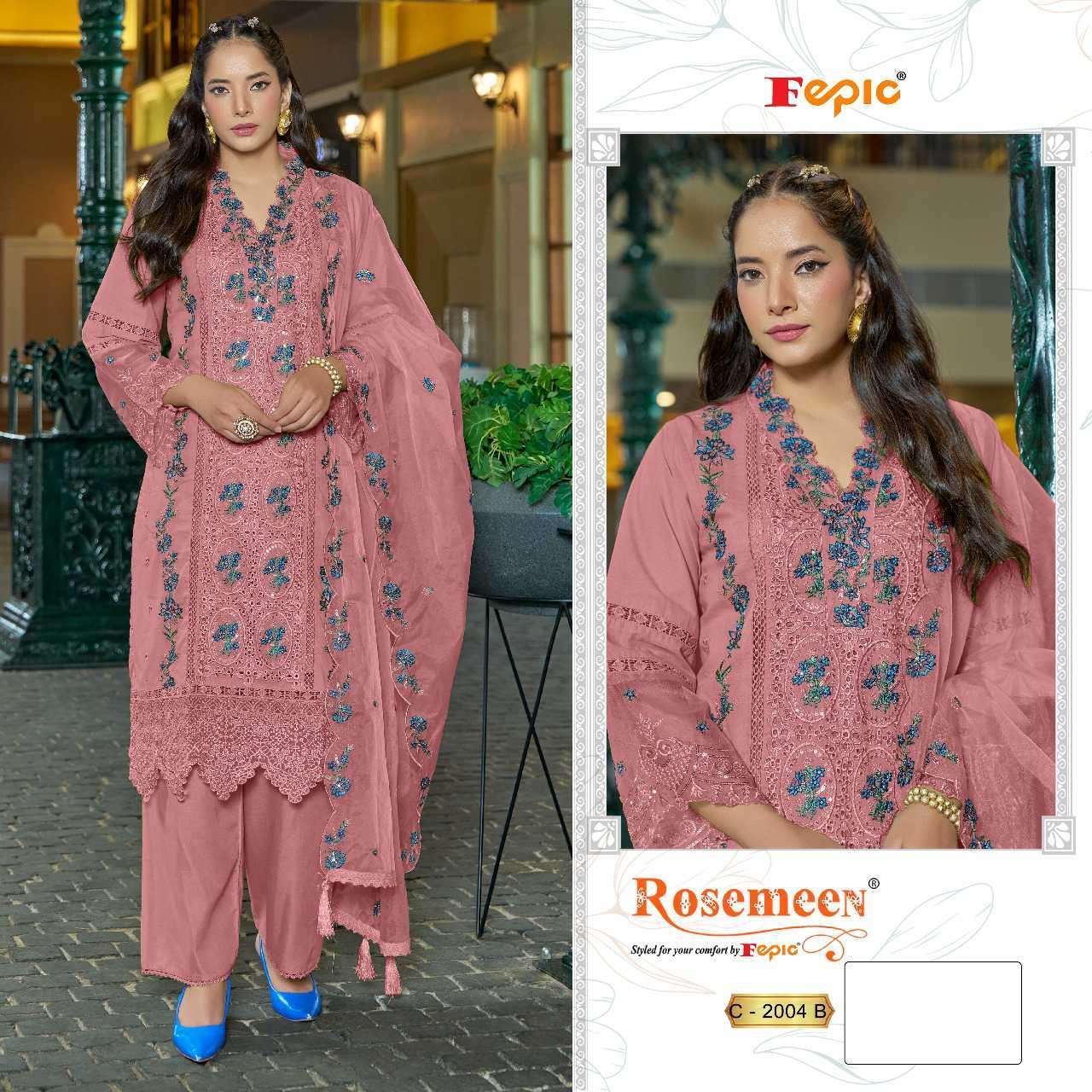 FEPIC C 2004 COLORS PAKISTANI SUIT CATALOG DEALER 2025