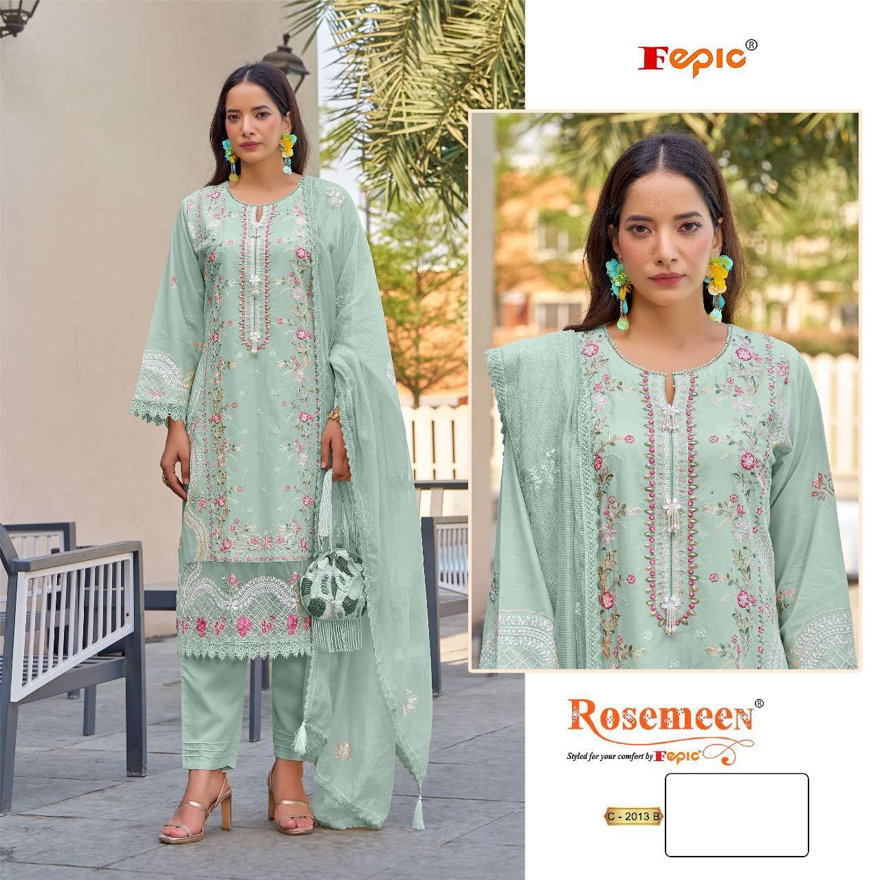 FEPIC C 2013 COLORS PAKISTANI SUIT WHOLESALE PRICE 2025