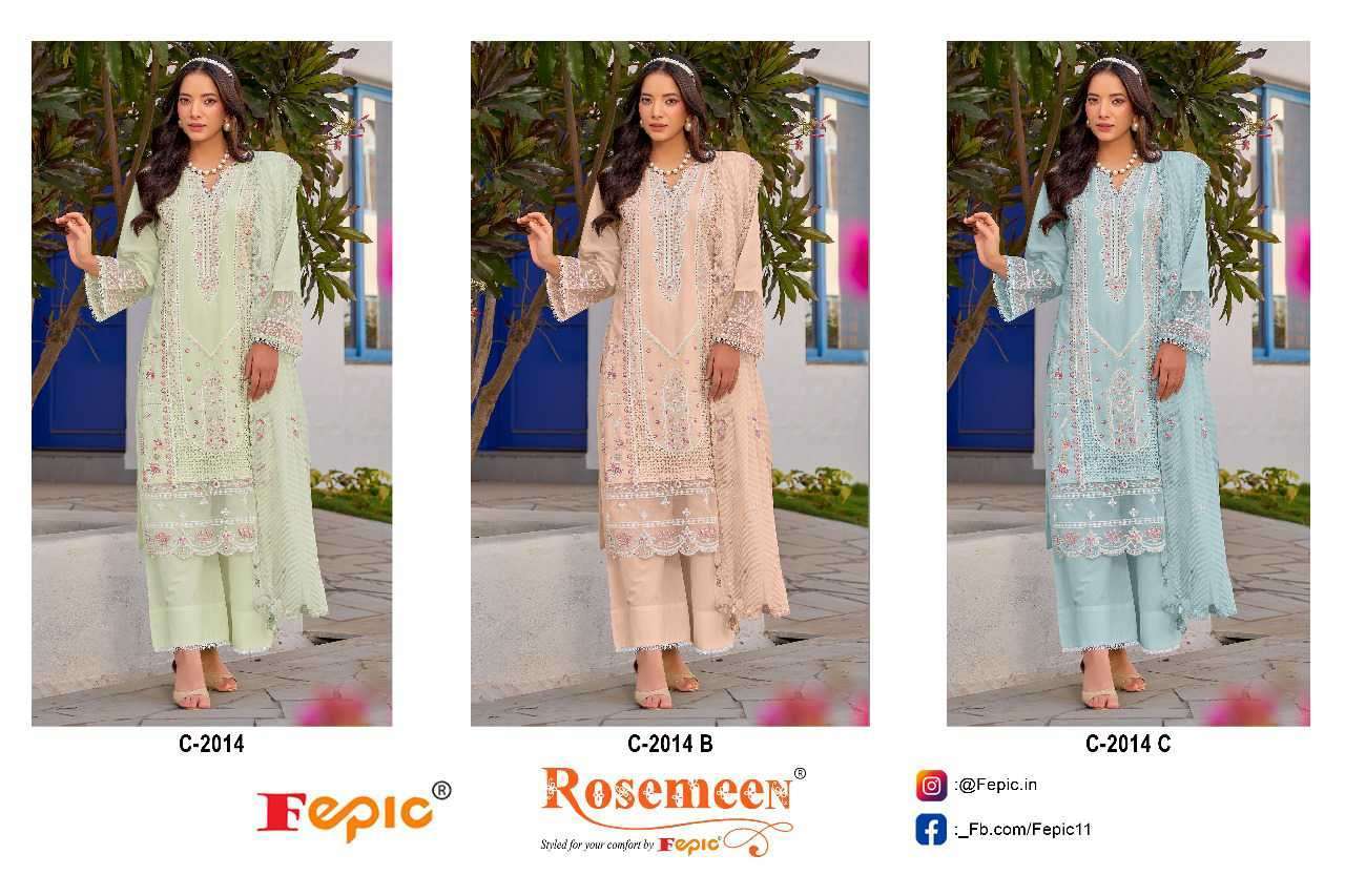 FEPIC C 2014 COLORS PAKISTANI SUIT WHOLESALE PRICE 2025