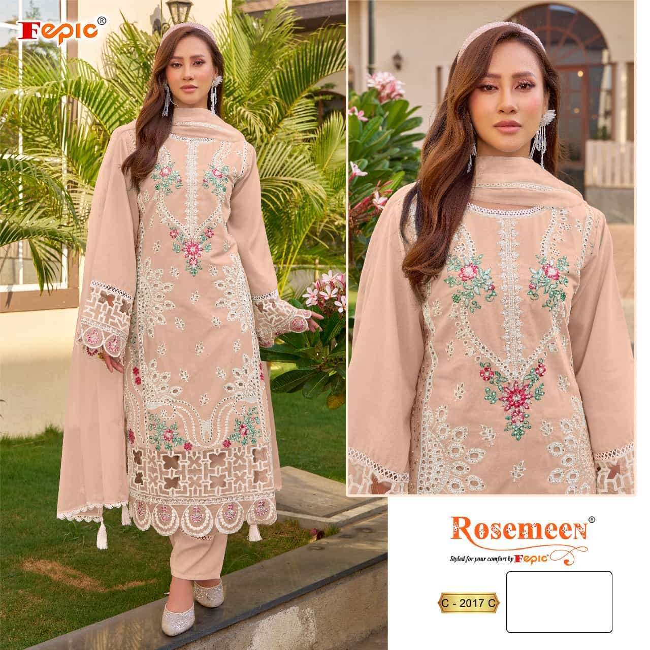 FEPIC C 2017 COLORS PAKISTANI SUIT WHOLESALE PRICE 2025