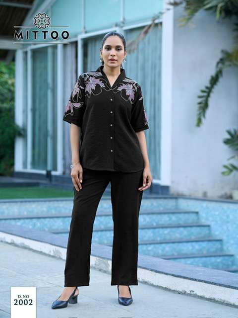 MITTOO DAIZY VISCOSE CORD SET SUPPLIER 2025