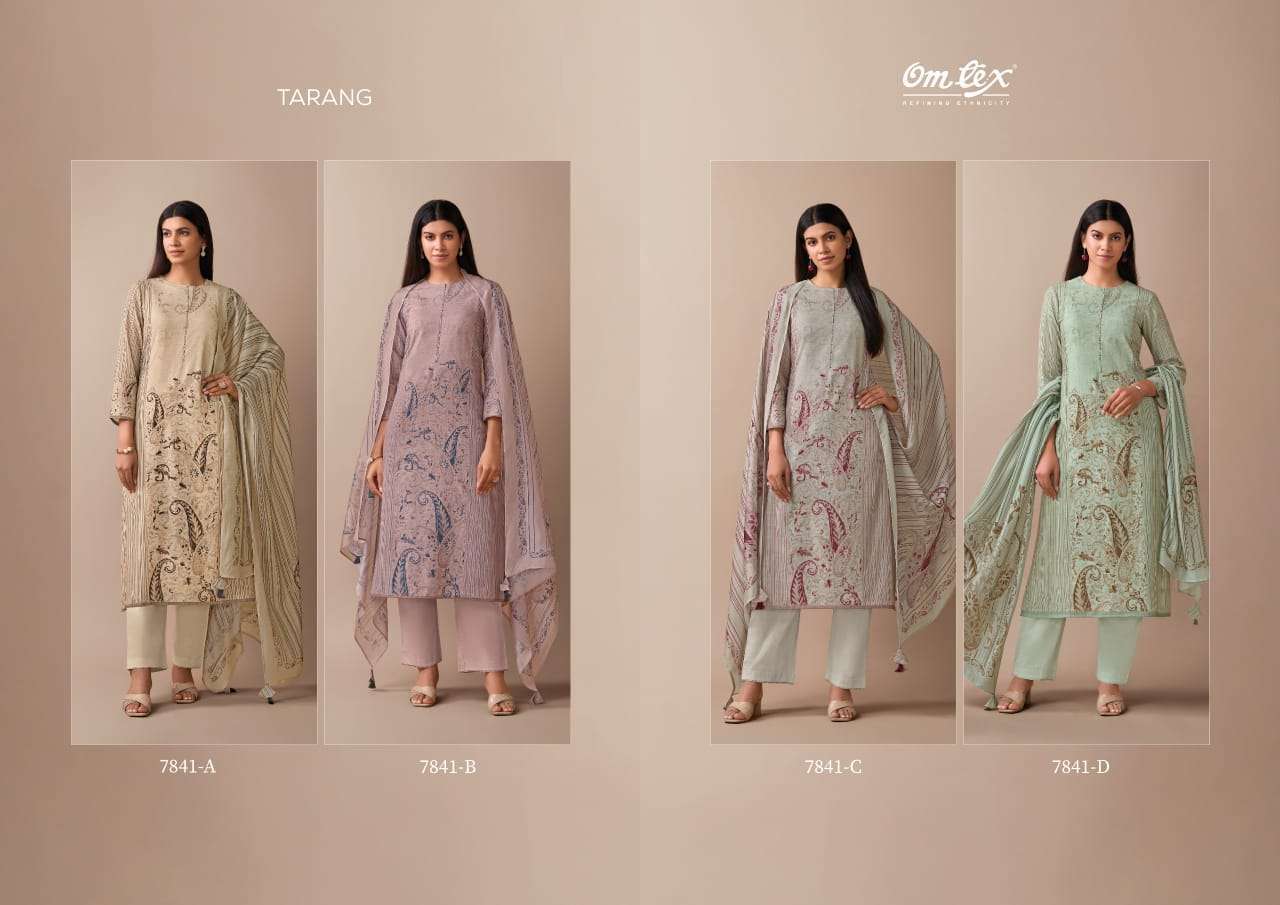 OMTEX TARANG PREMIUM LINEN SALWER KAMEEZ CATALOGUE EXPORTER 