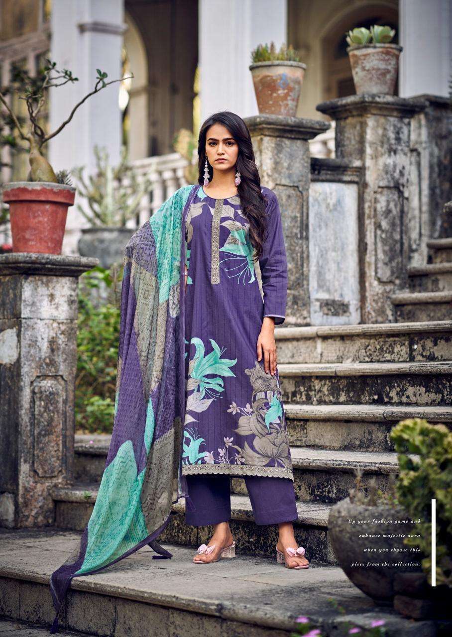 PRM TRENDZ BRISCA LAWN COTTON FANCY EMBROIDERY WORK SALWER KAMEEZ CATALOG EXPORTER 2025