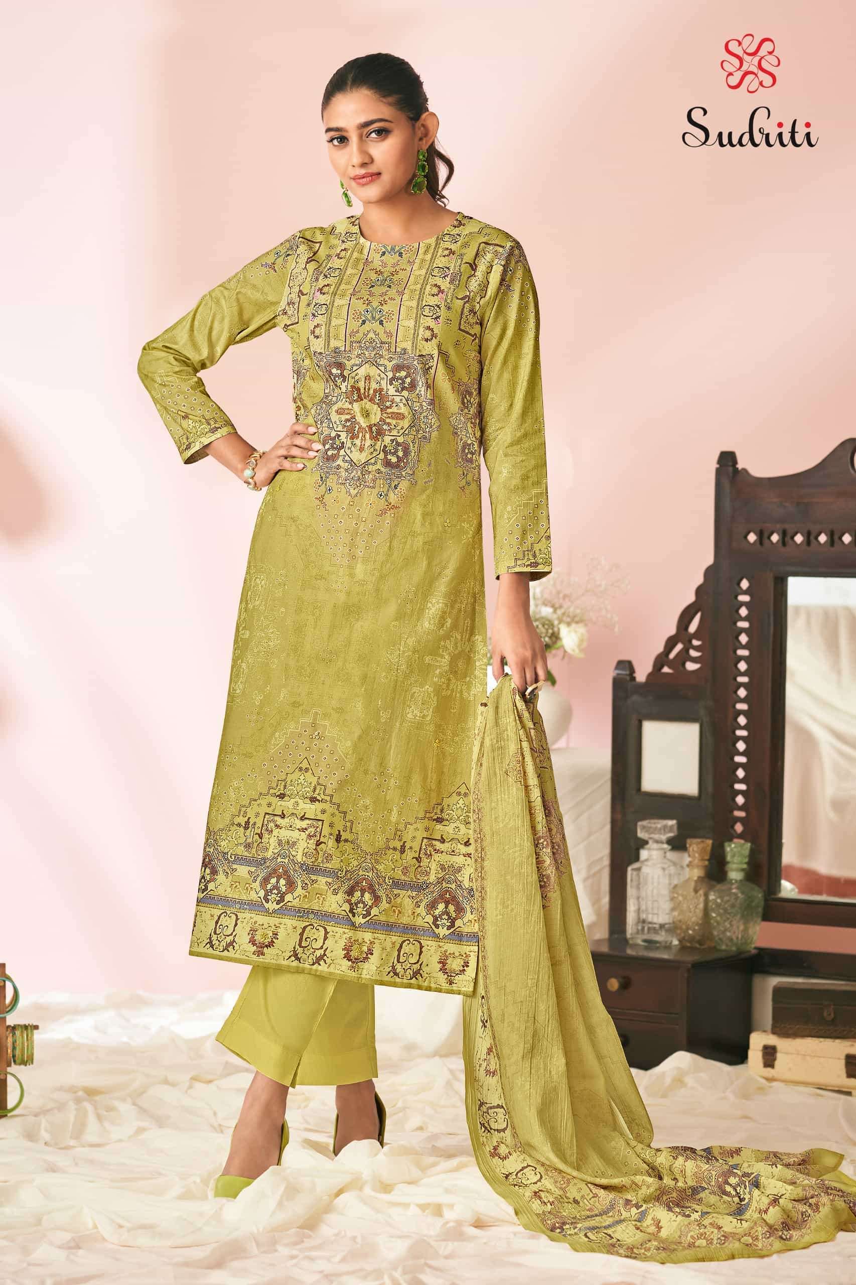 SUDRITI HARNOOR FANCY PRINTED LAWN COTTON CATALOG DESIGN 
