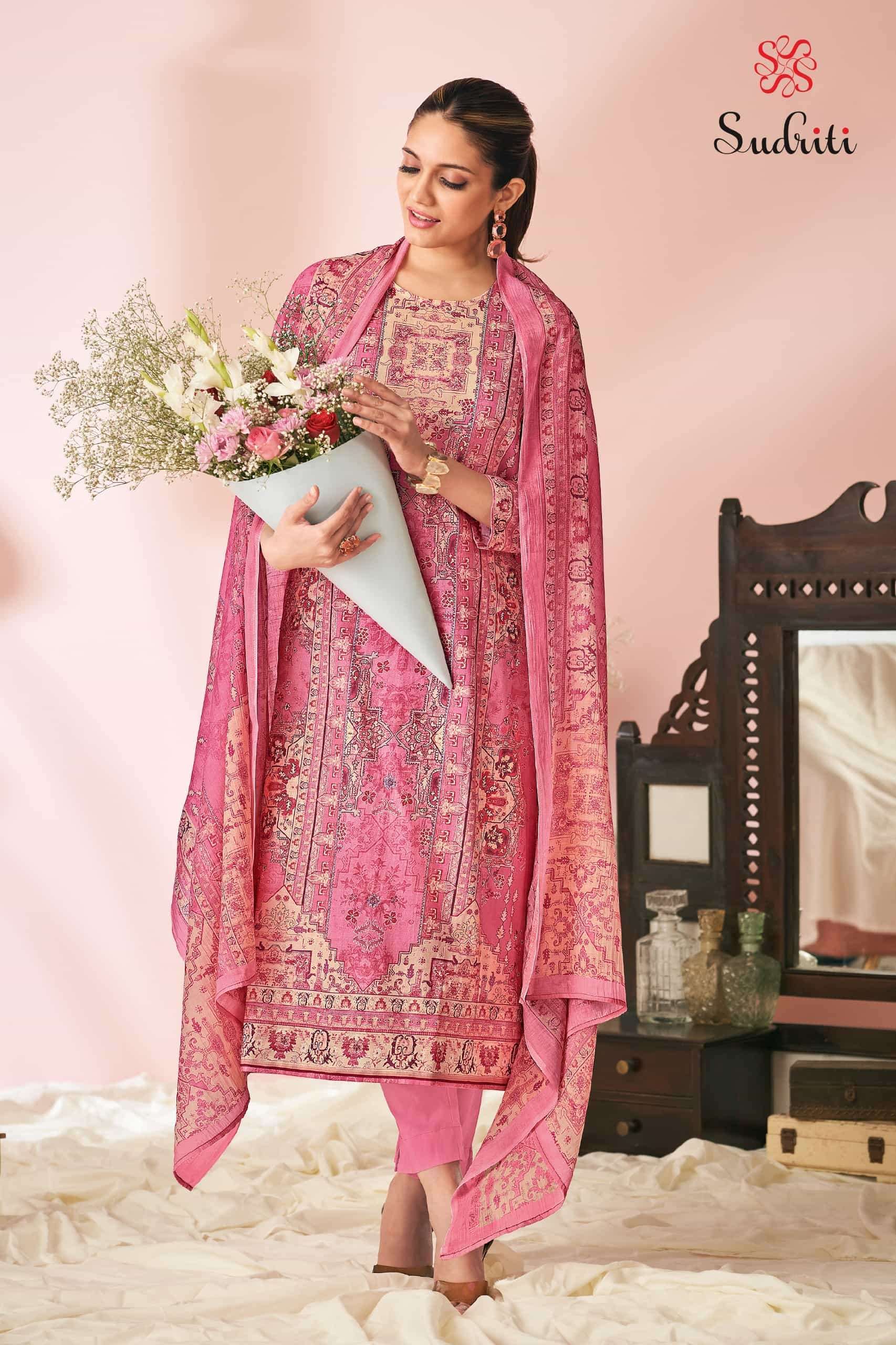 SUDRITI HARNOOR FANCY PRINTED LAWN COTTON CATALOG DESIGN 