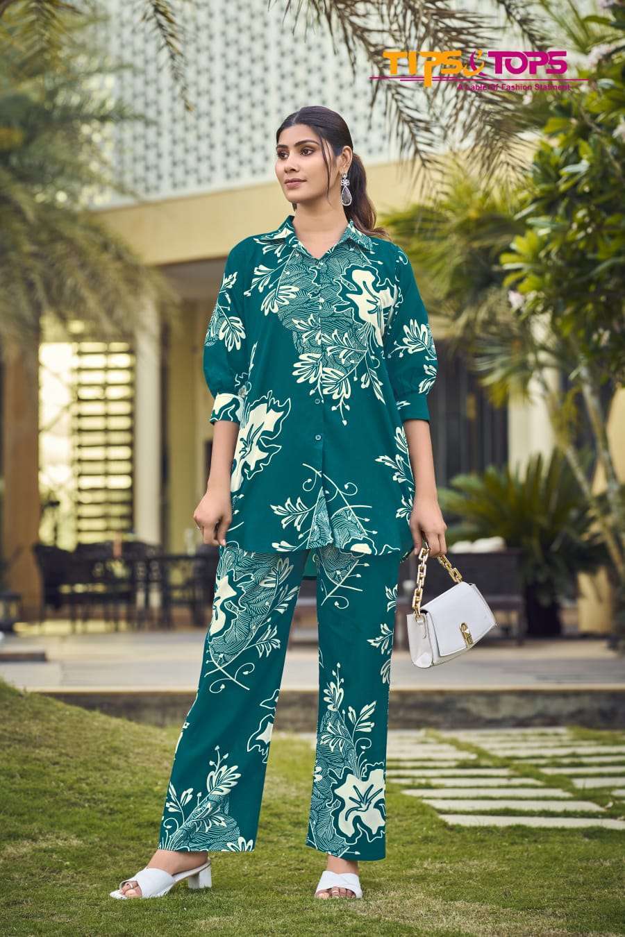 TIPS AND TOPS LIFESTYLE RAYON PRINTED CORD SET WHOLESALE PRICE 2025