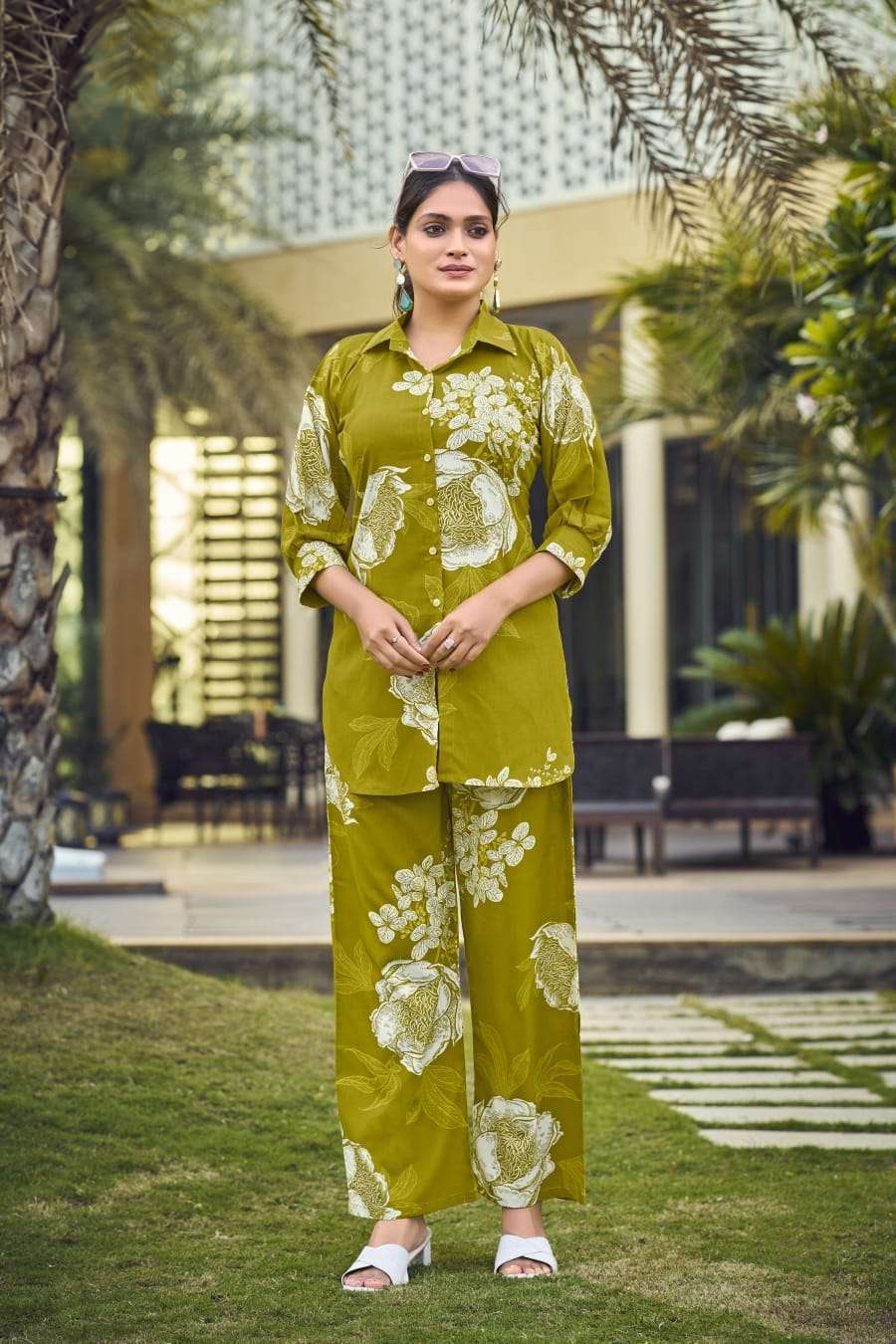 TIPS AND TOPS LIFESTYLE RAYON PRINTED CORD SET WHOLESALE PRICE 2025