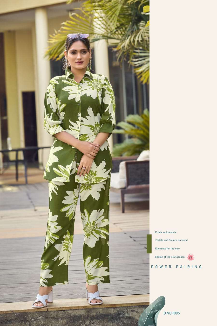 TIPS AND TOPS LIFESTYLE RAYON PRINTED CORD SET WHOLESALE PRICE 2025