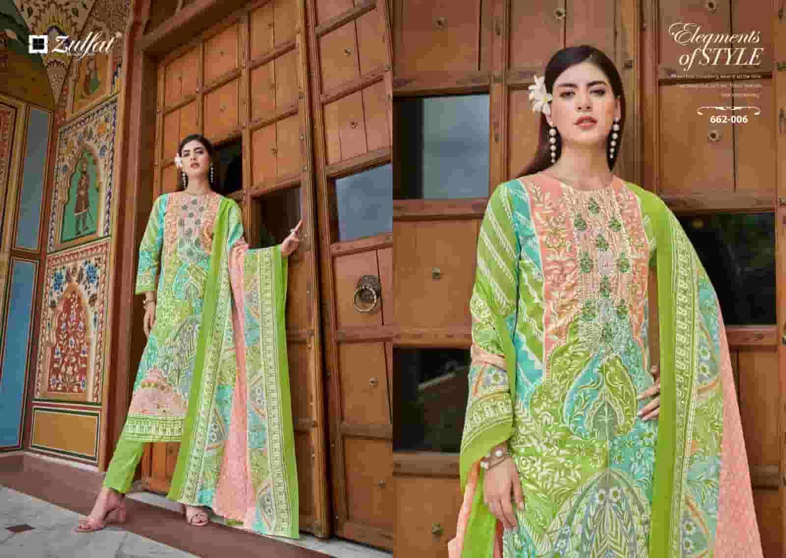 ZULFAT NOOR VOL  3 PURE COTTON DRESS CATALOG SUPPLIER 2025