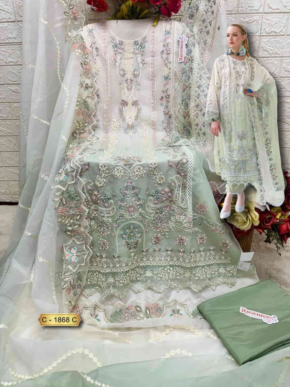 FEPIC C 1868 COLORS LATEST DESIGN PAKISTANI EMBROIDERY SUIT WHOLESALER 2025